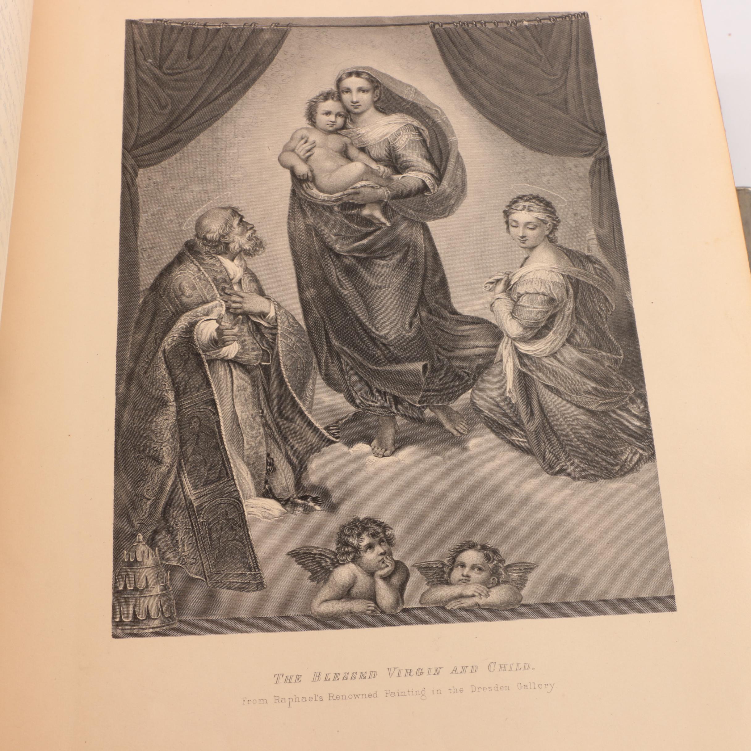 Antique Holy Catholic Bible