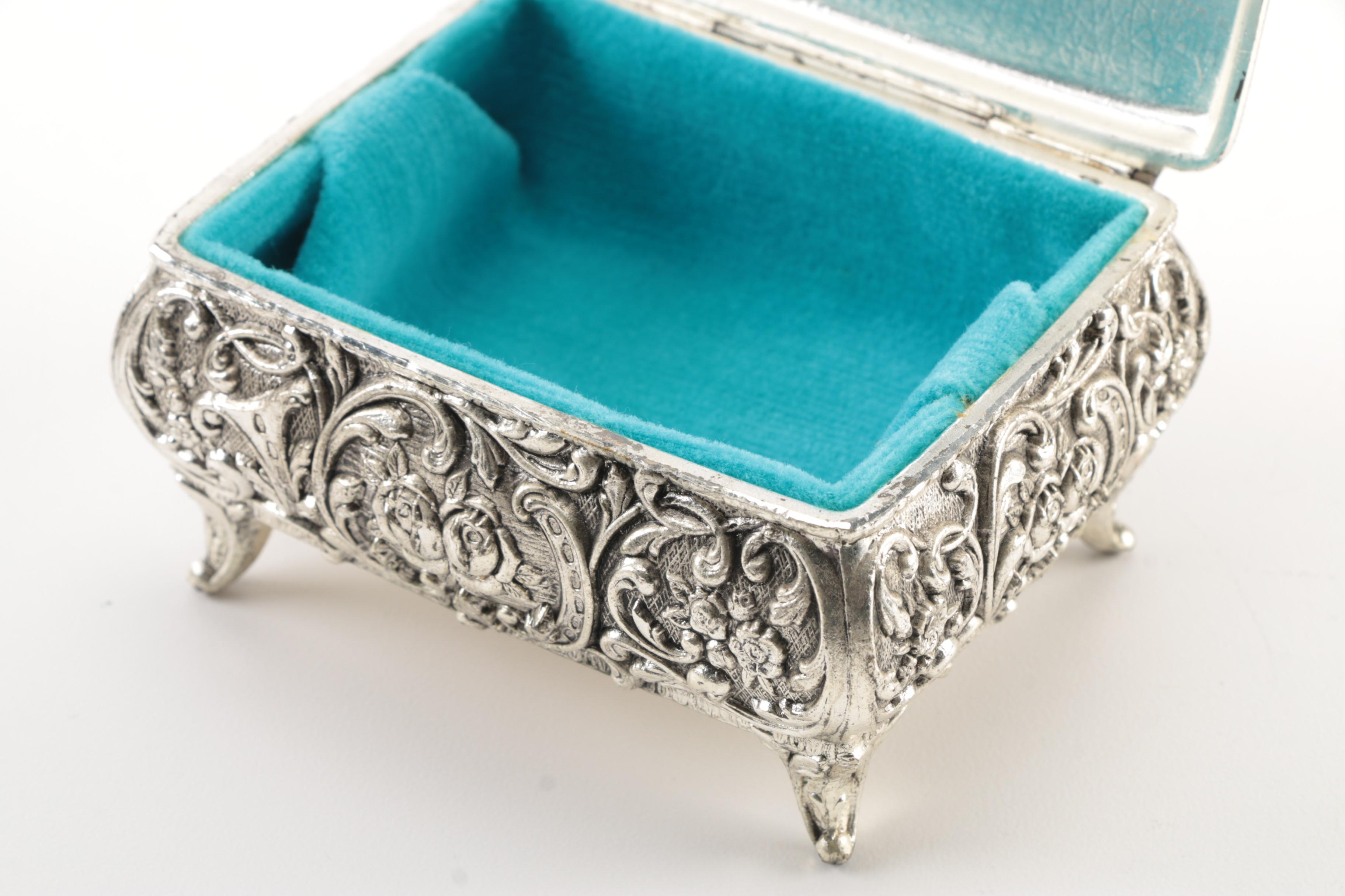 Metal Trinket Boxes