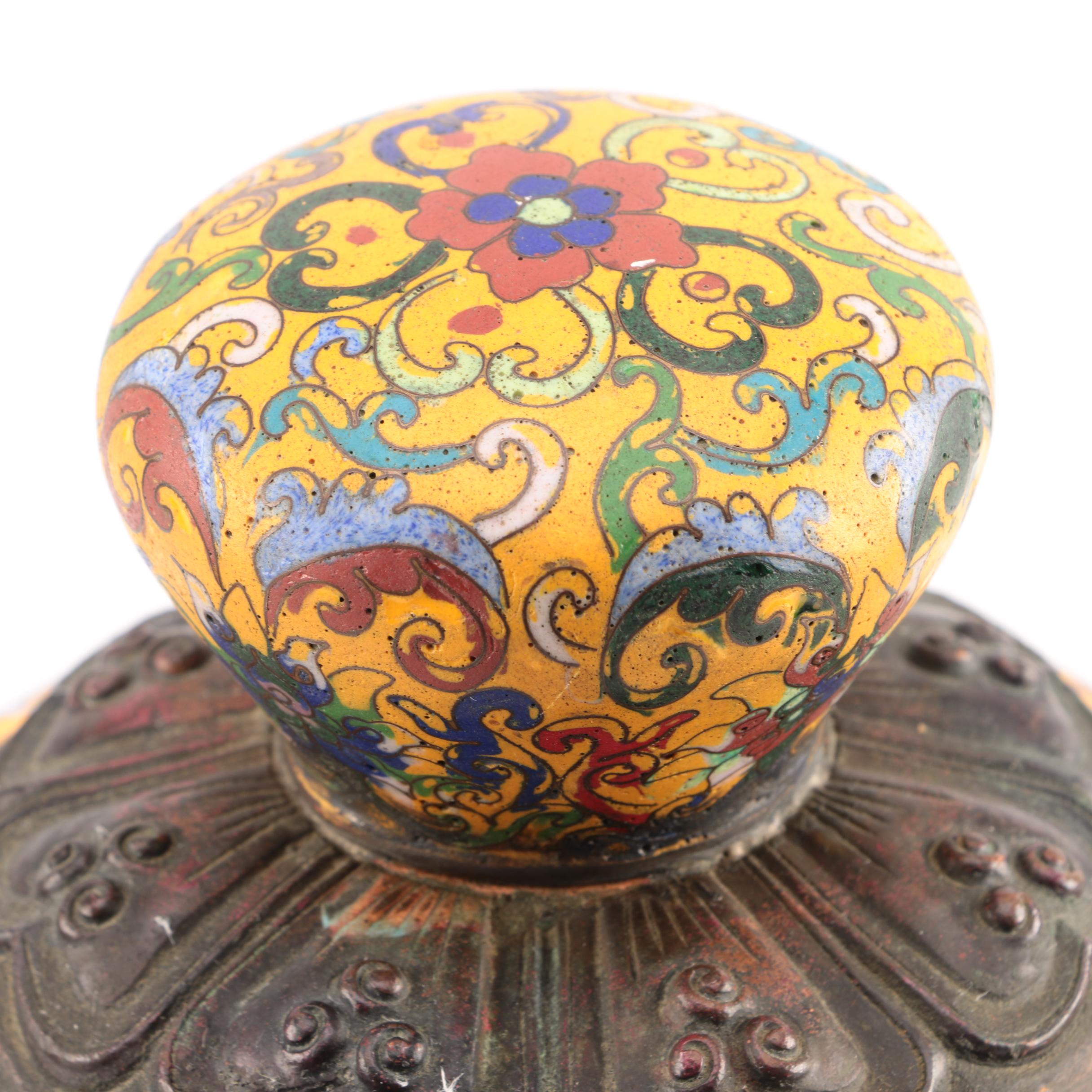 Vintage Chinese Cloisonne Censer
