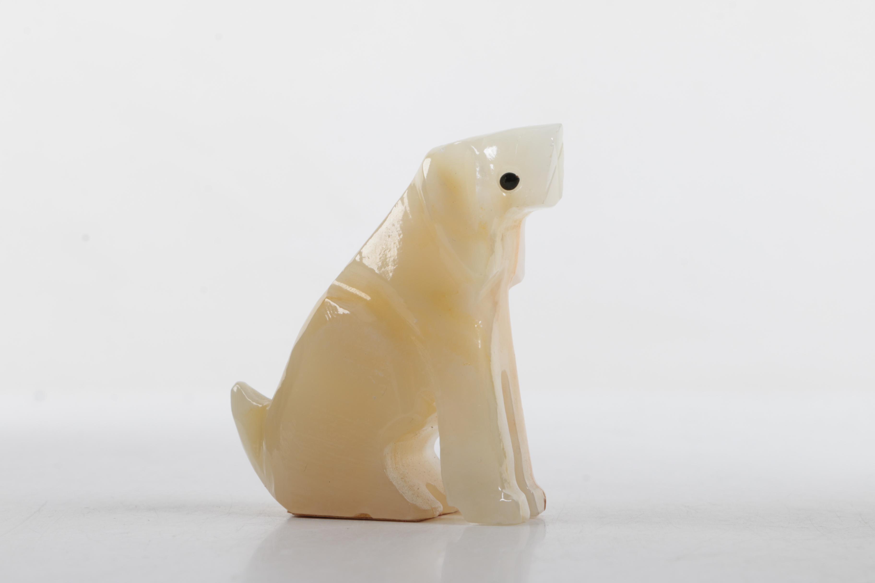 Carved Stone Animals