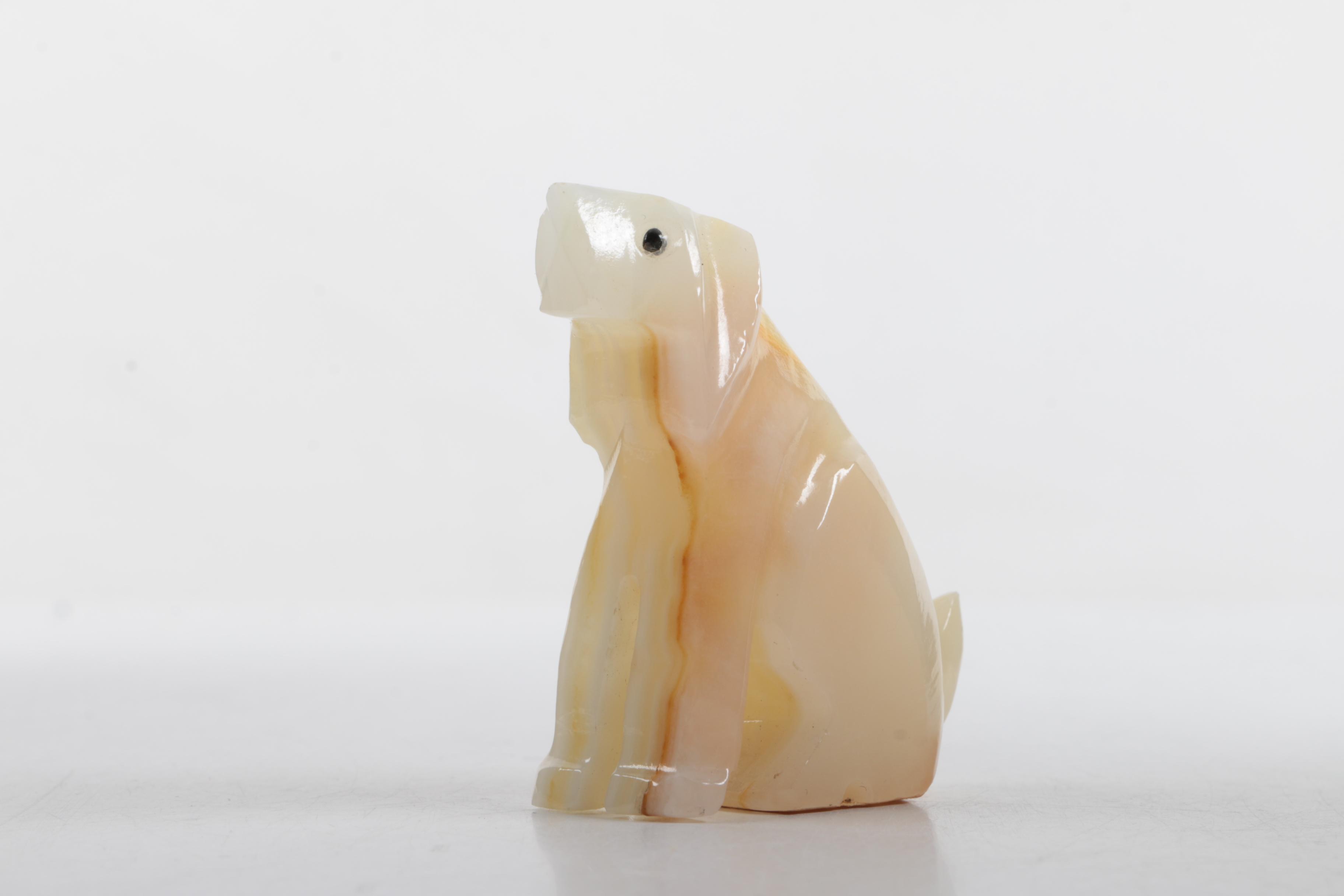 Carved Stone Animals