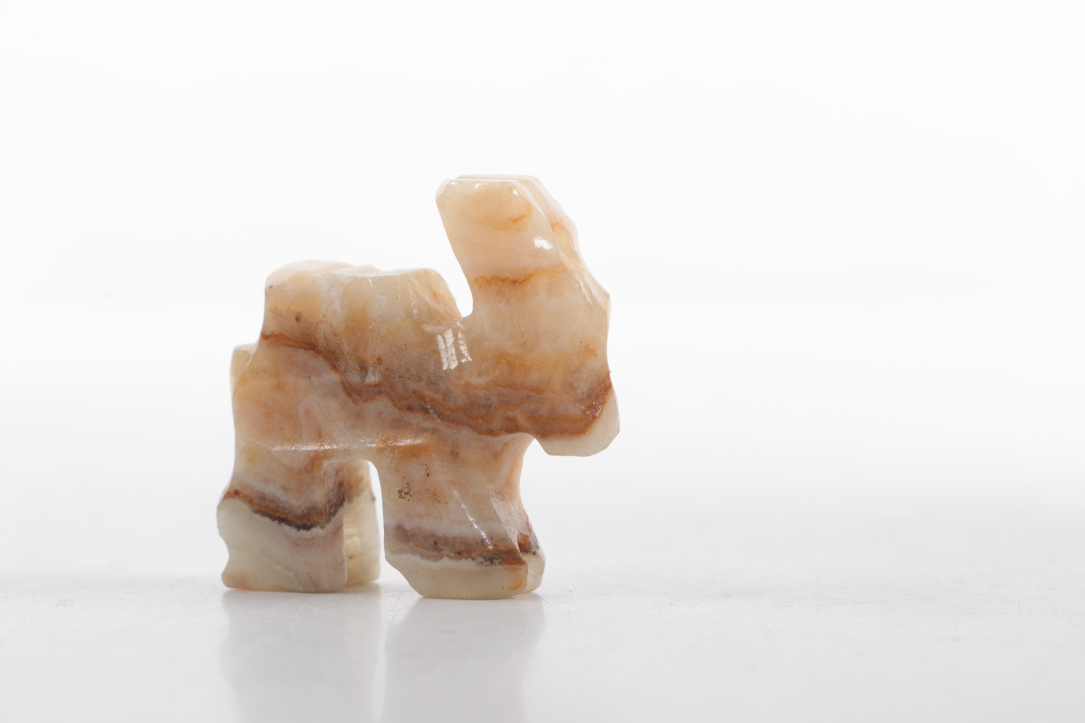 Carved Stone Animals