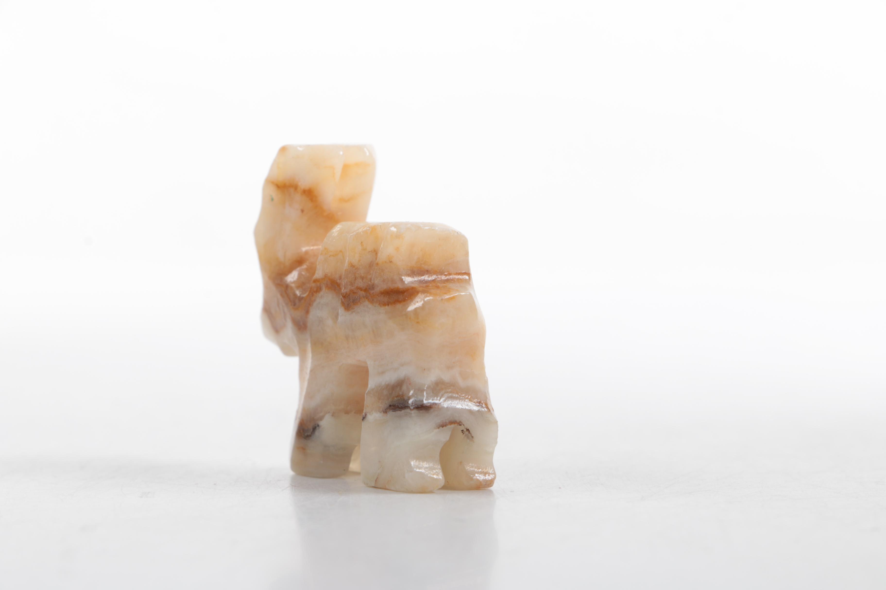 Carved Stone Animals