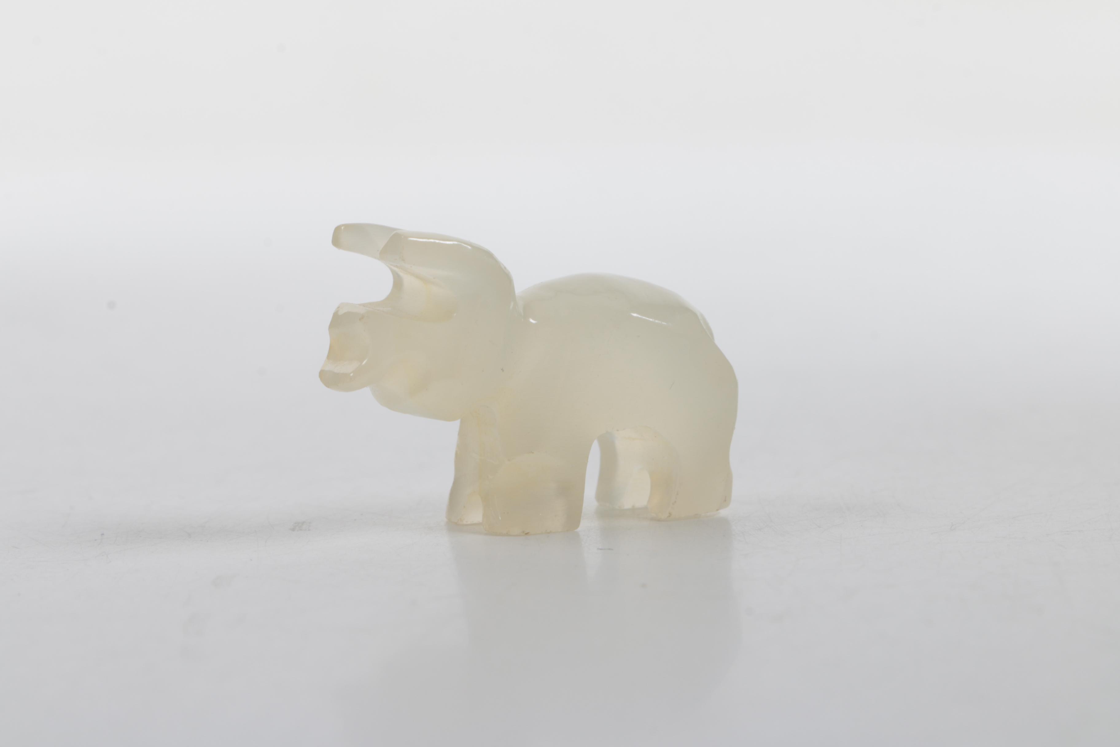 Carved Stone Animals