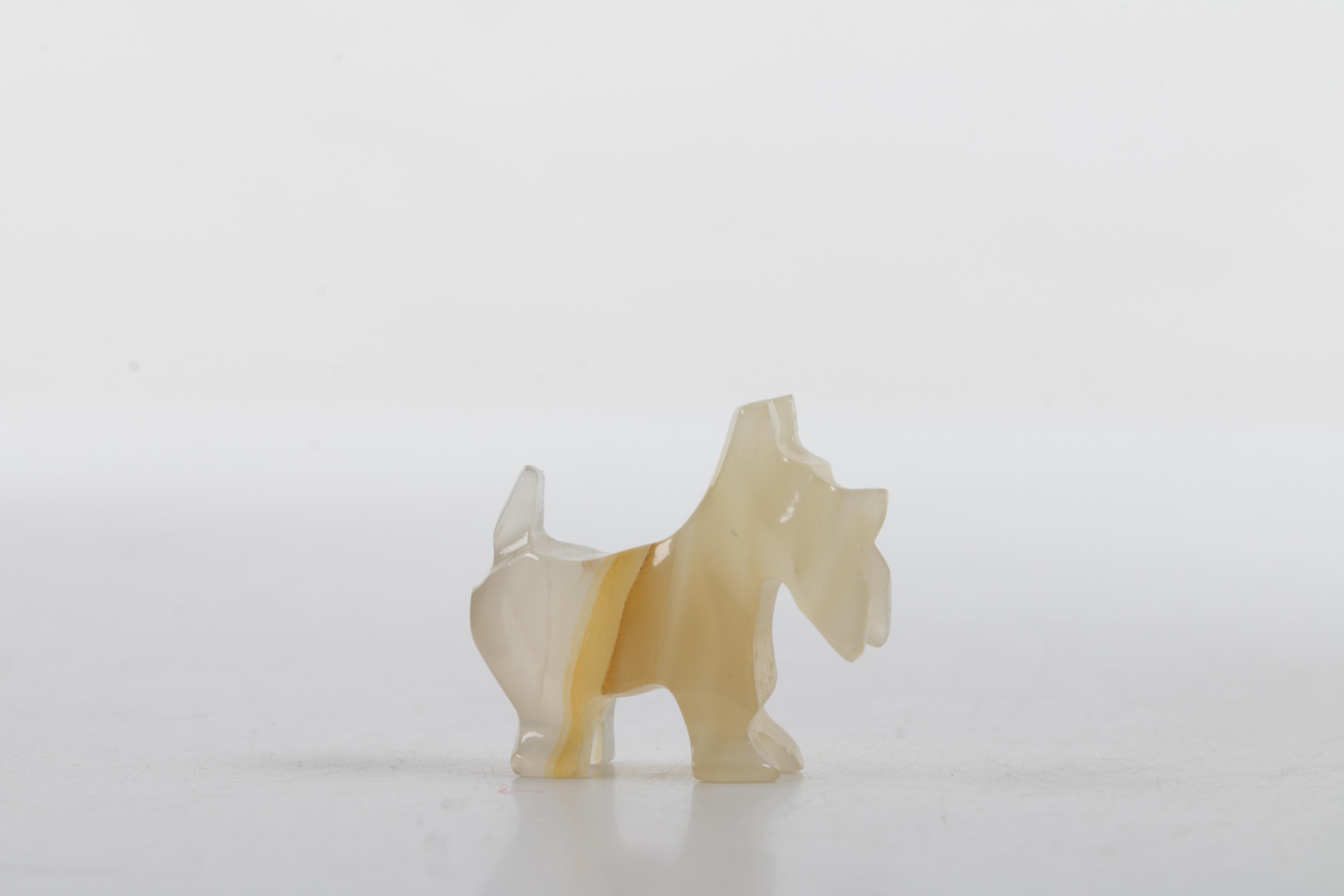 Carved Stone Animals