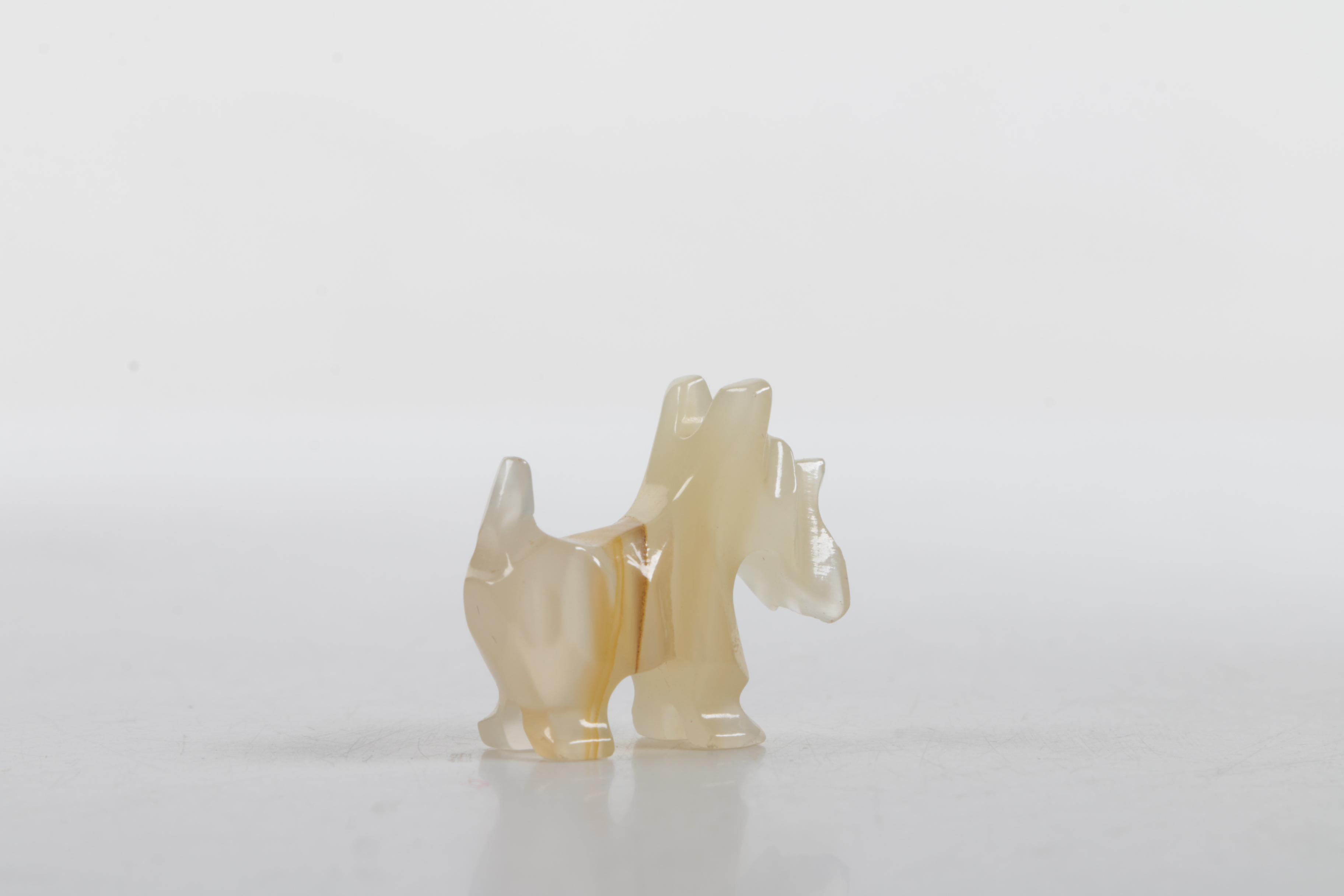 Carved Stone Animals