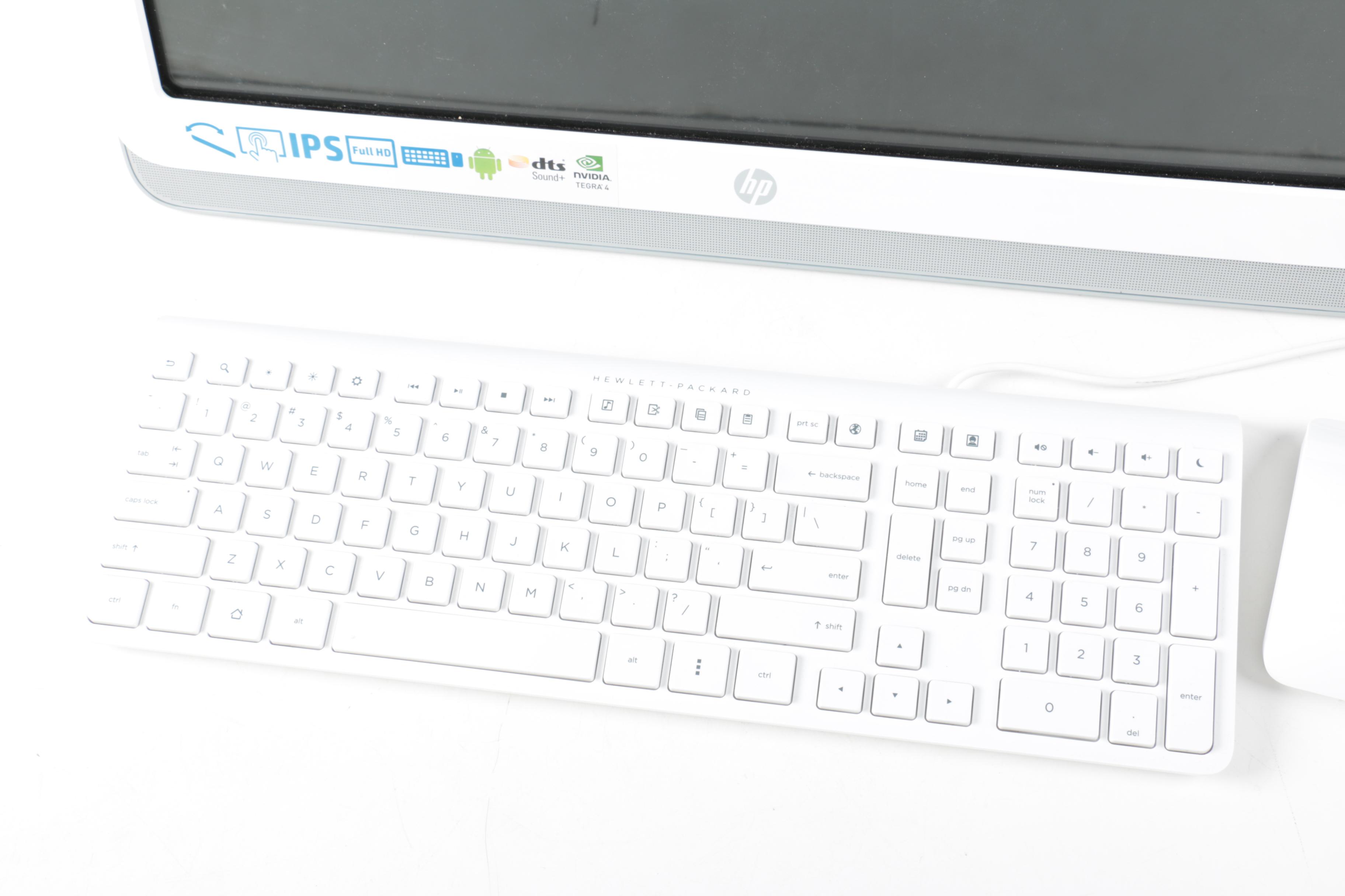 HP Slate 21 and Keyboard