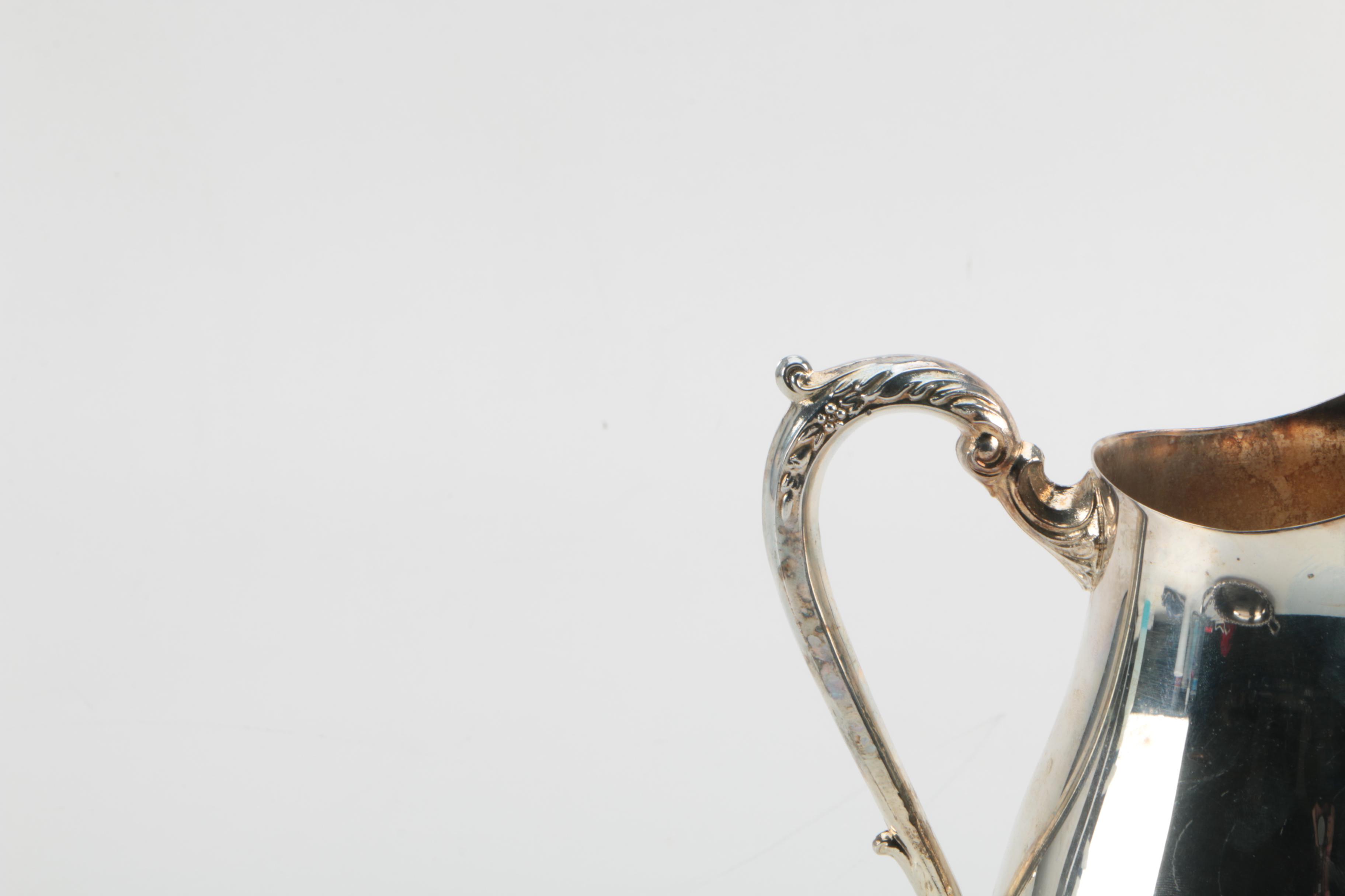 F.B. Rogers Silver Co. Silver Plate Coffee Urn and Other Silver Plate Serveware