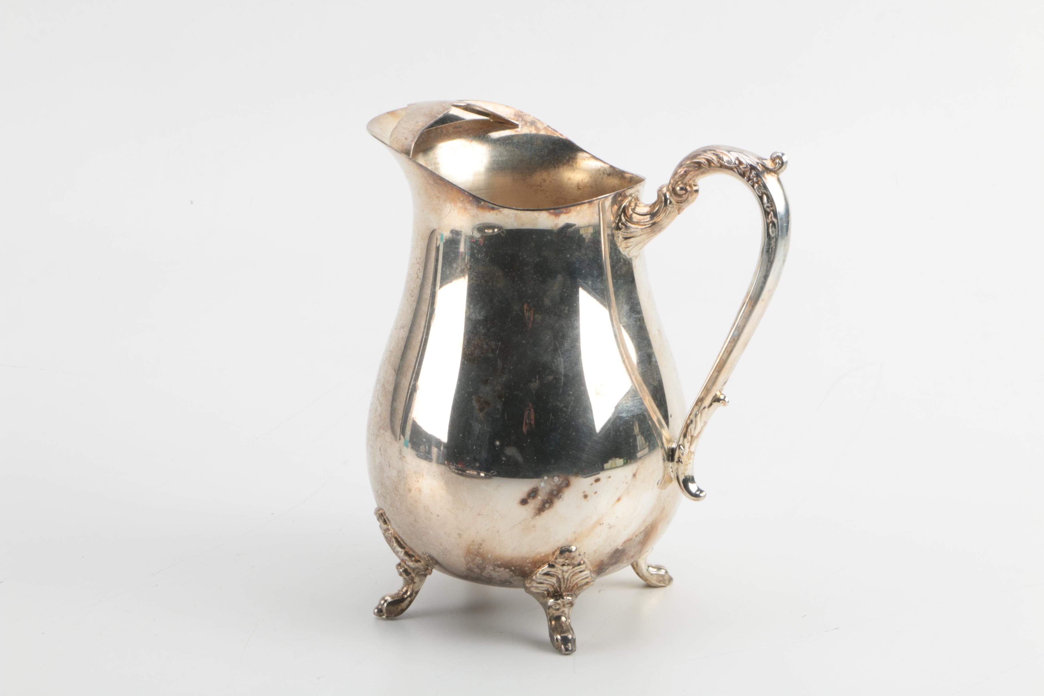 F.B. Rogers Silver Co. Silver Plate Coffee Urn and Other Silver Plate Serveware