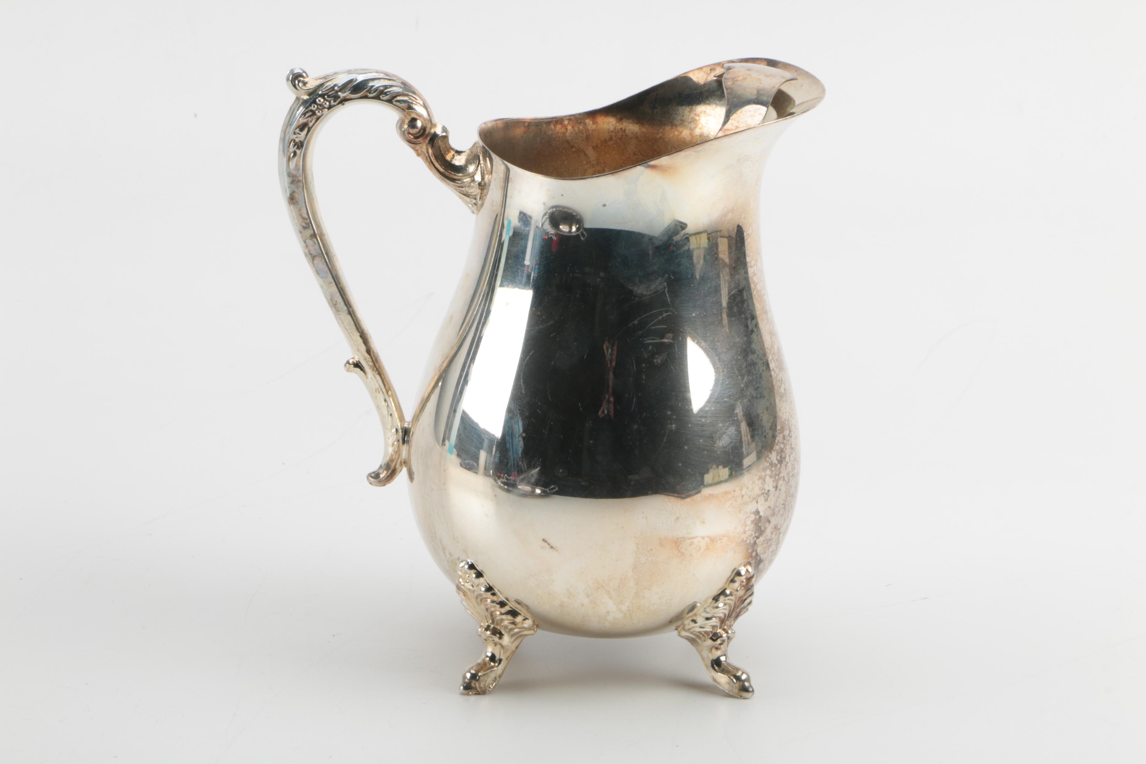 F.B. Rogers Silver Co. Silver Plate Coffee Urn and Other Silver Plate Serveware