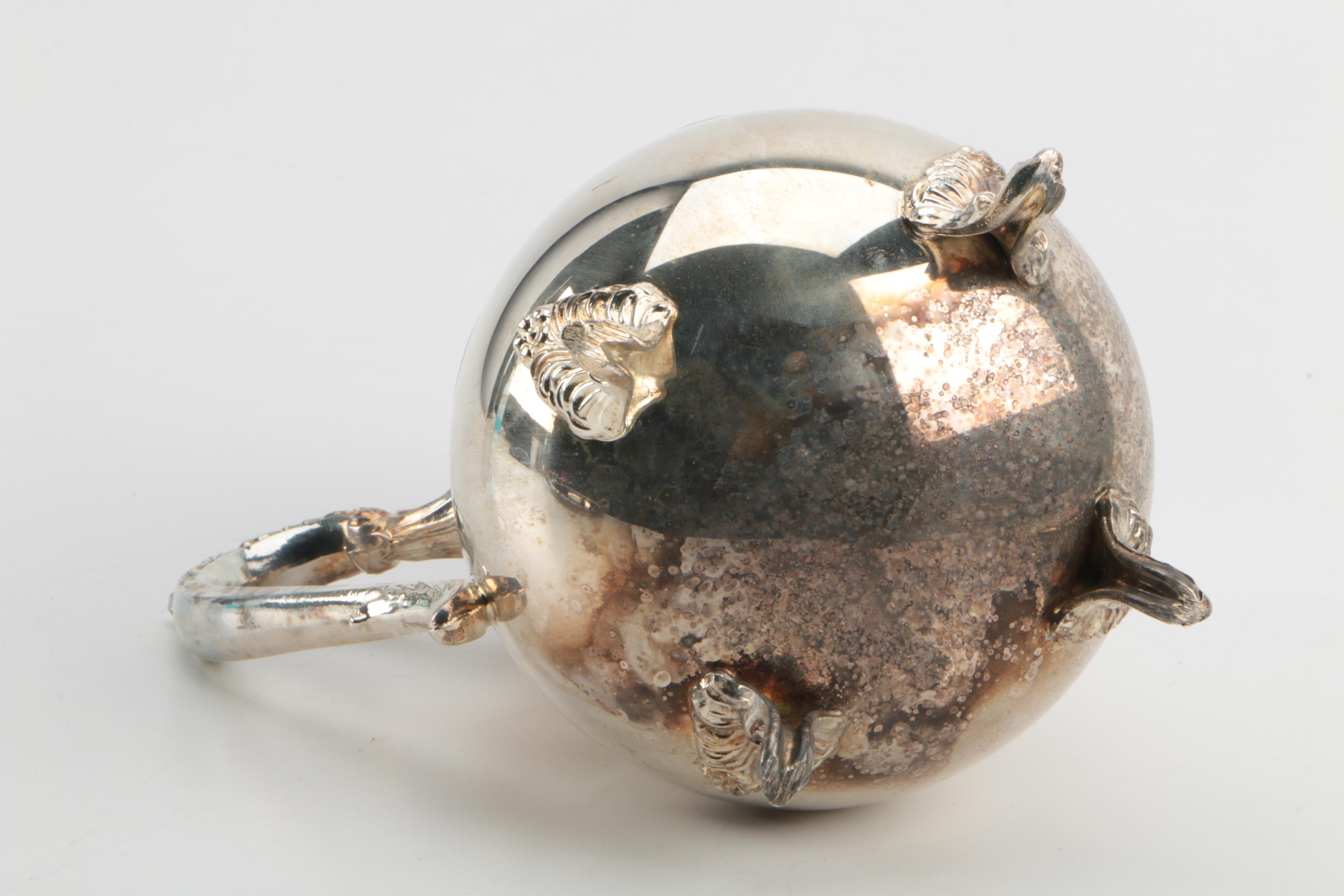 F.B. Rogers Silver Co. Silver Plate Coffee Urn and Other Silver Plate Serveware