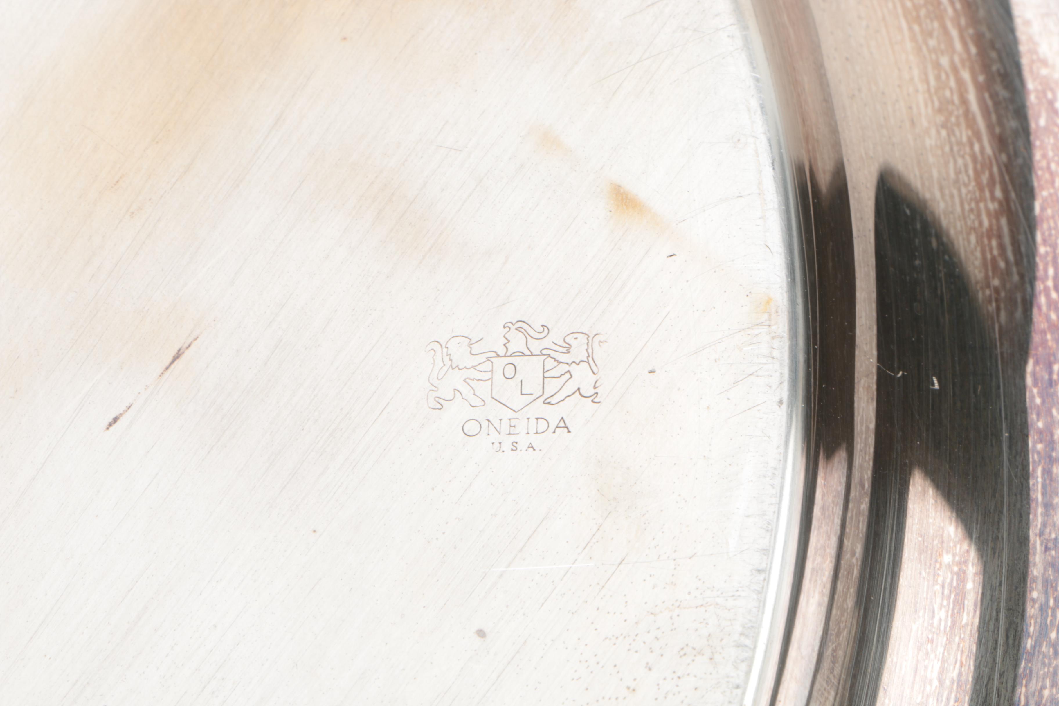 F.B. Rogers Silver Co. Silver Plate Coffee Urn and Other Silver Plate Serveware