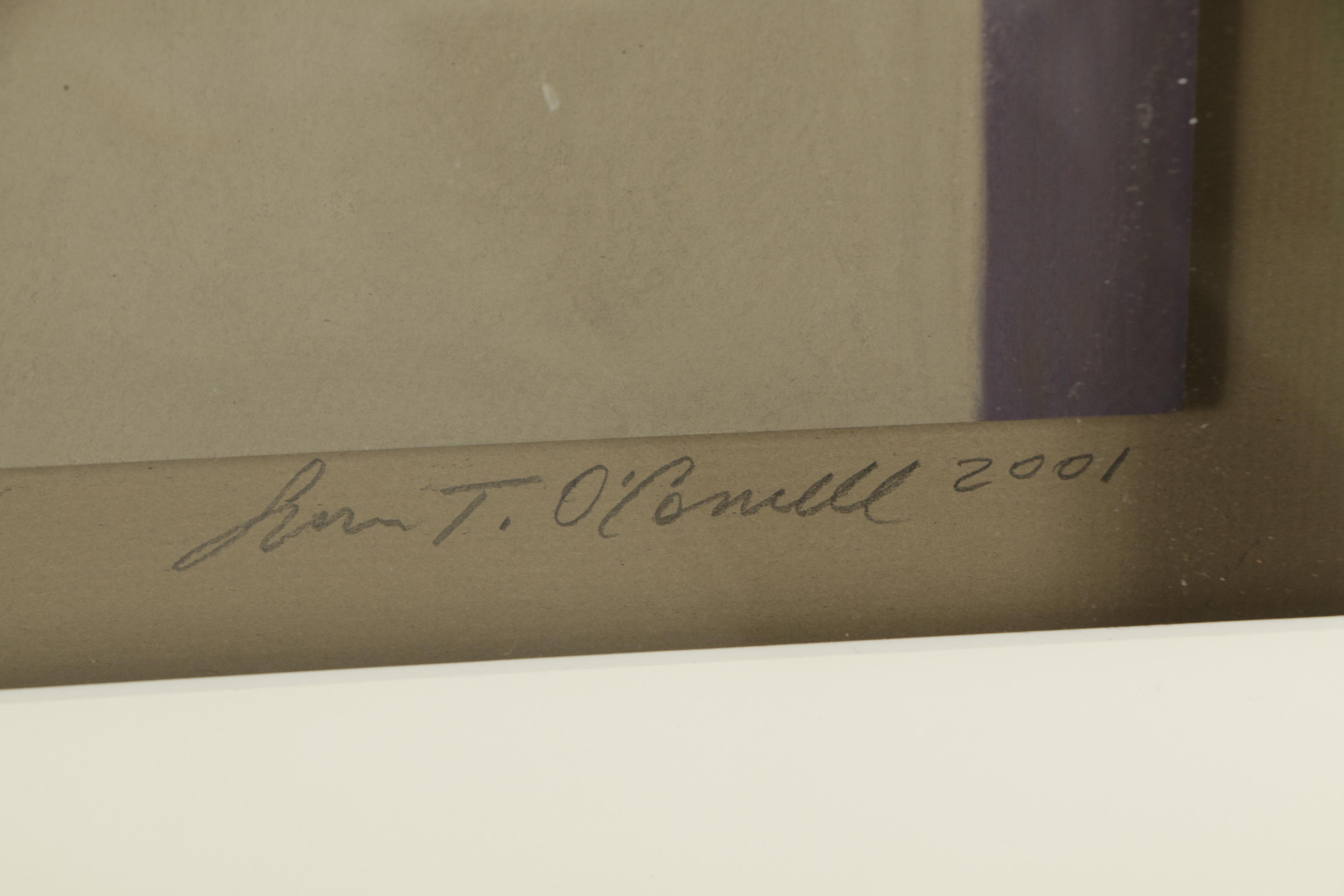 Susan T. O'Connell Abstract Mixed Media Composition