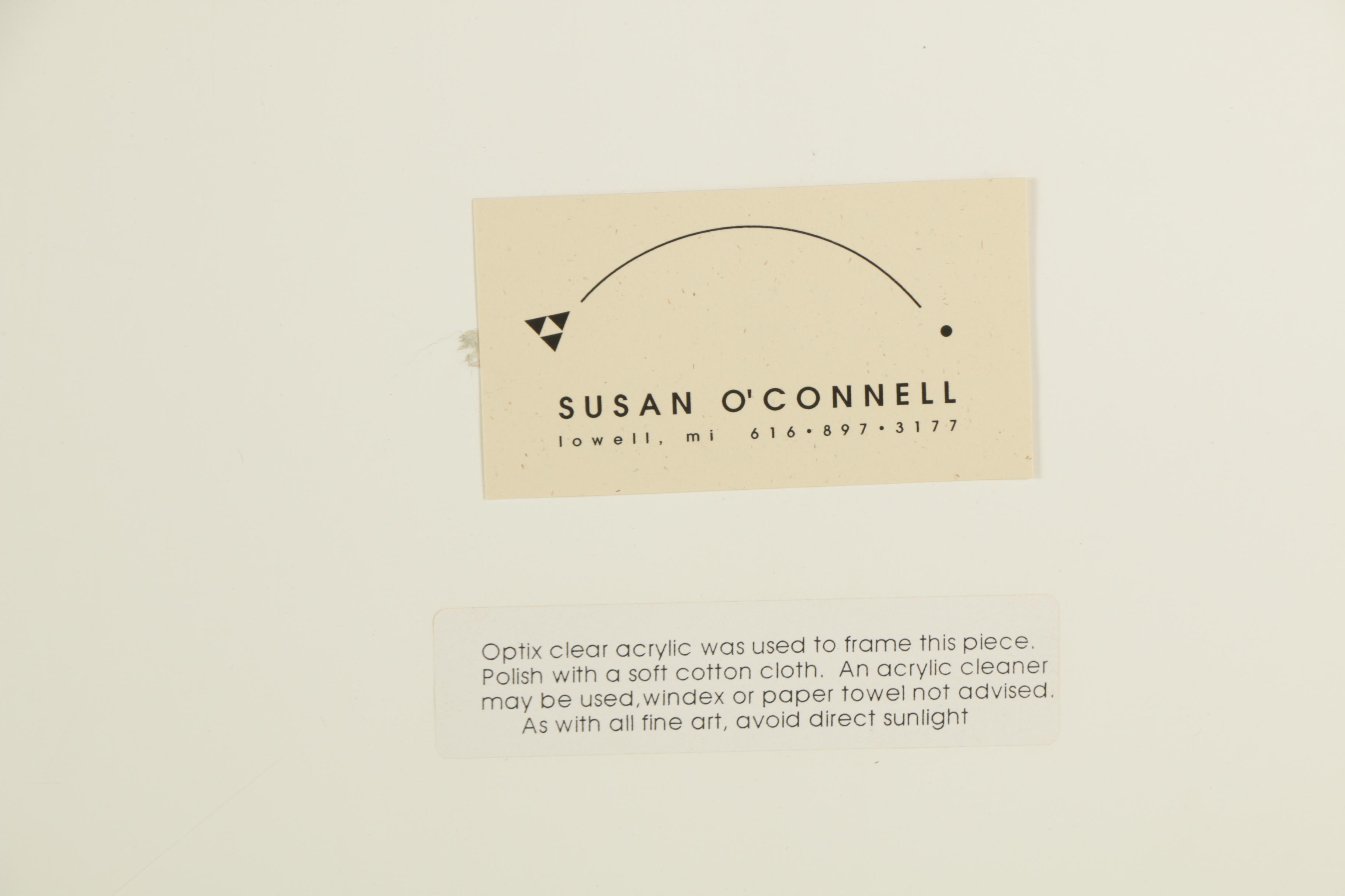 Susan T. O'Connell Abstract Mixed Media Composition