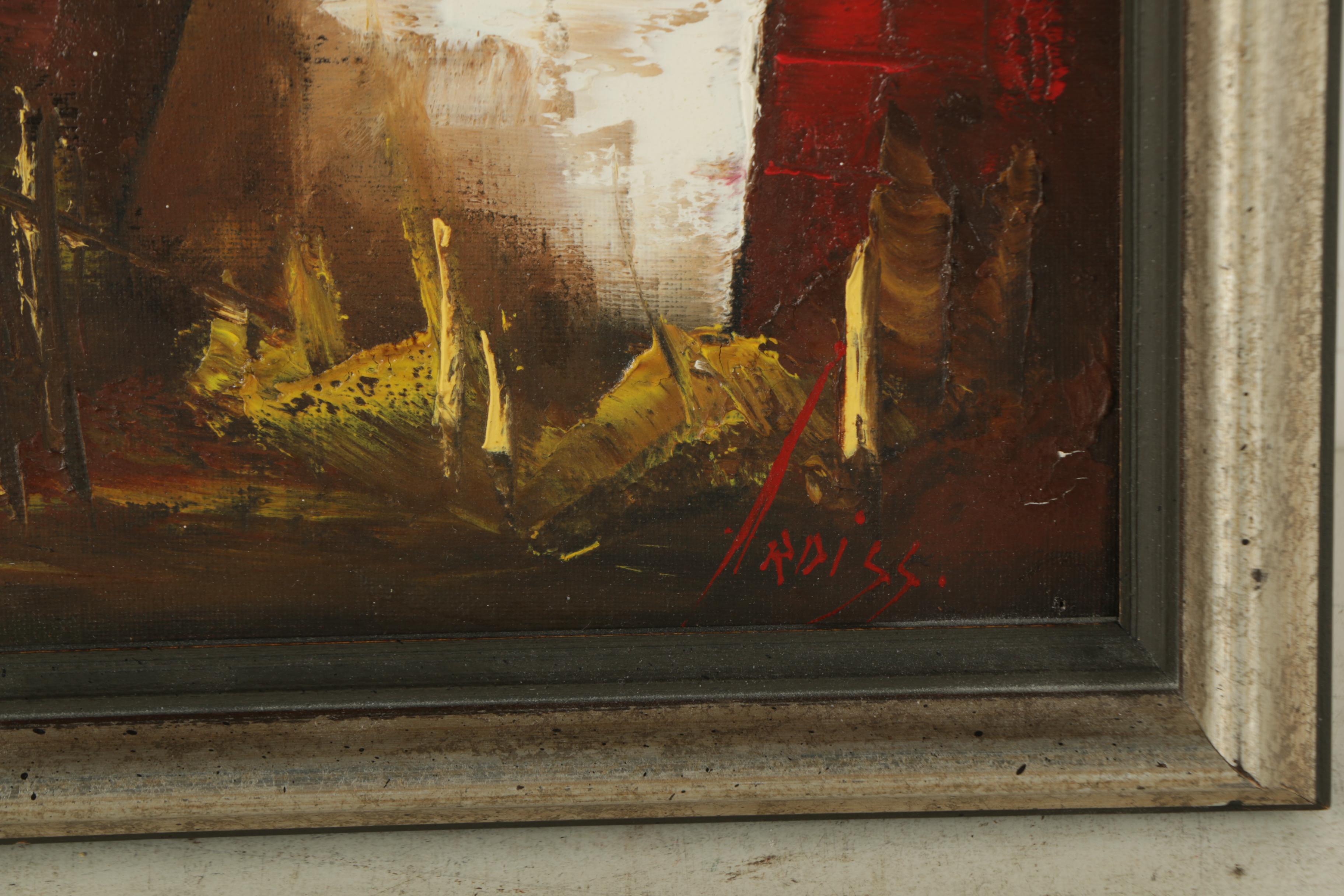 Ardiss Oil Painting on Canvas "Spring in Brittany"