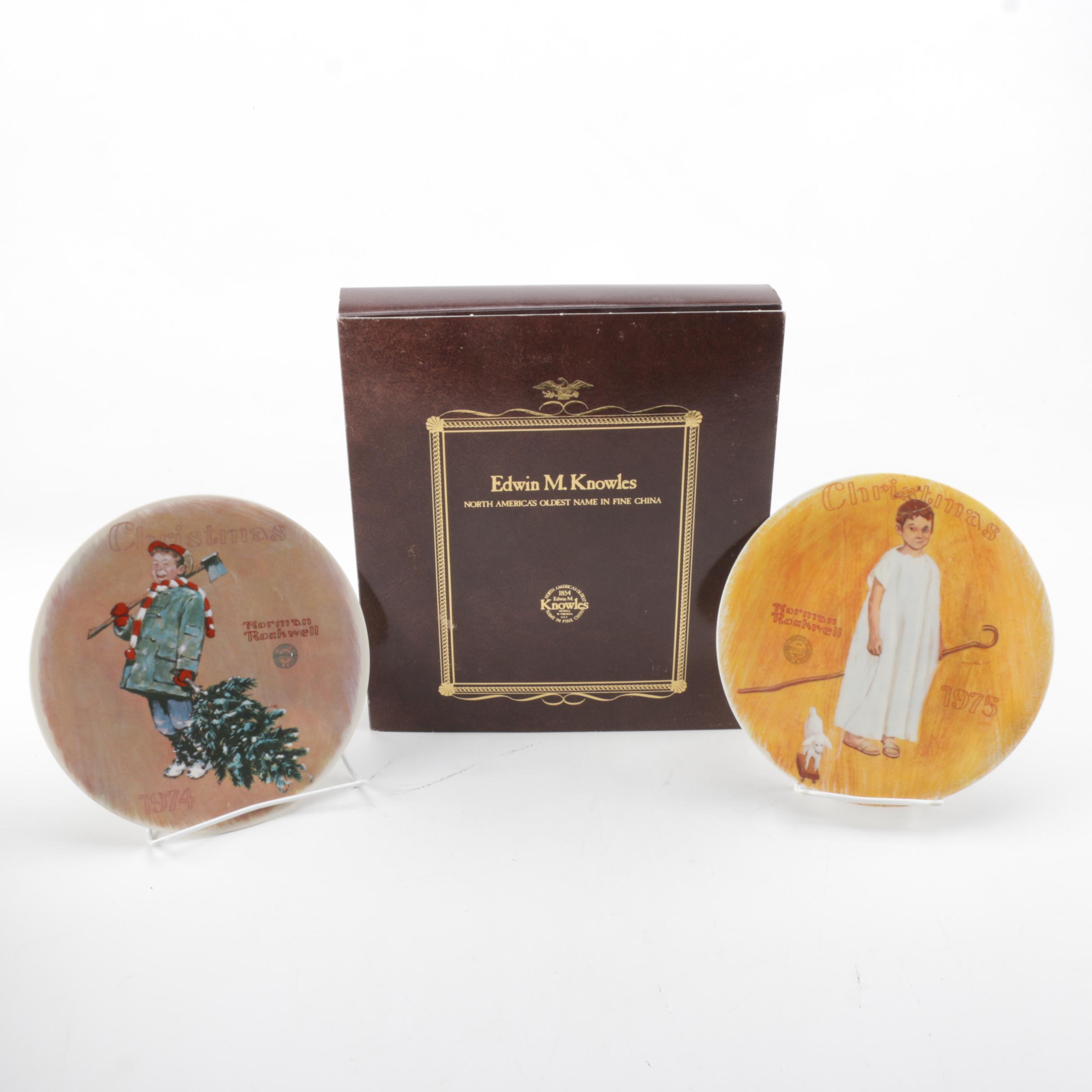 Decorative Norman Rockwell Plates