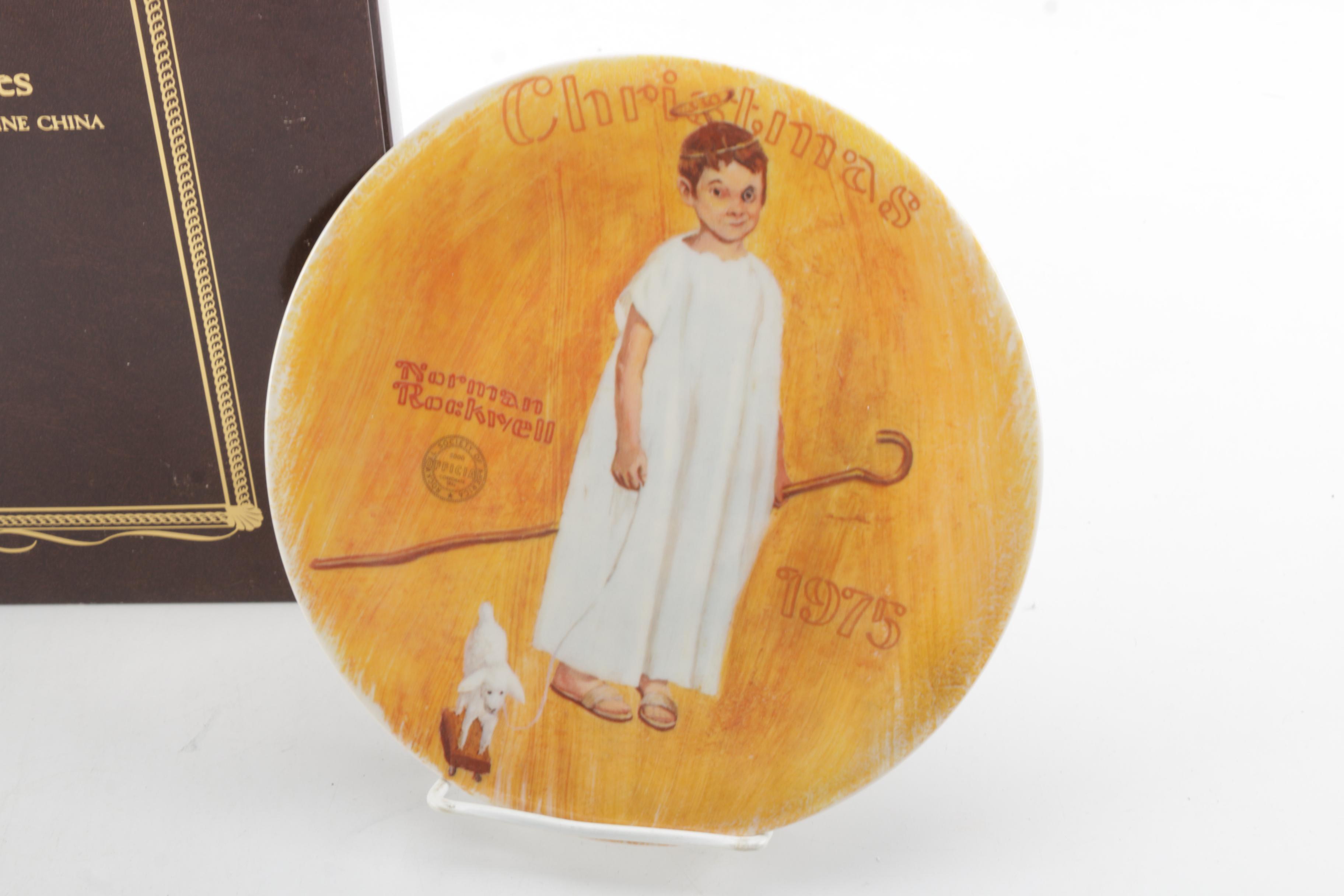 Decorative Norman Rockwell Plates