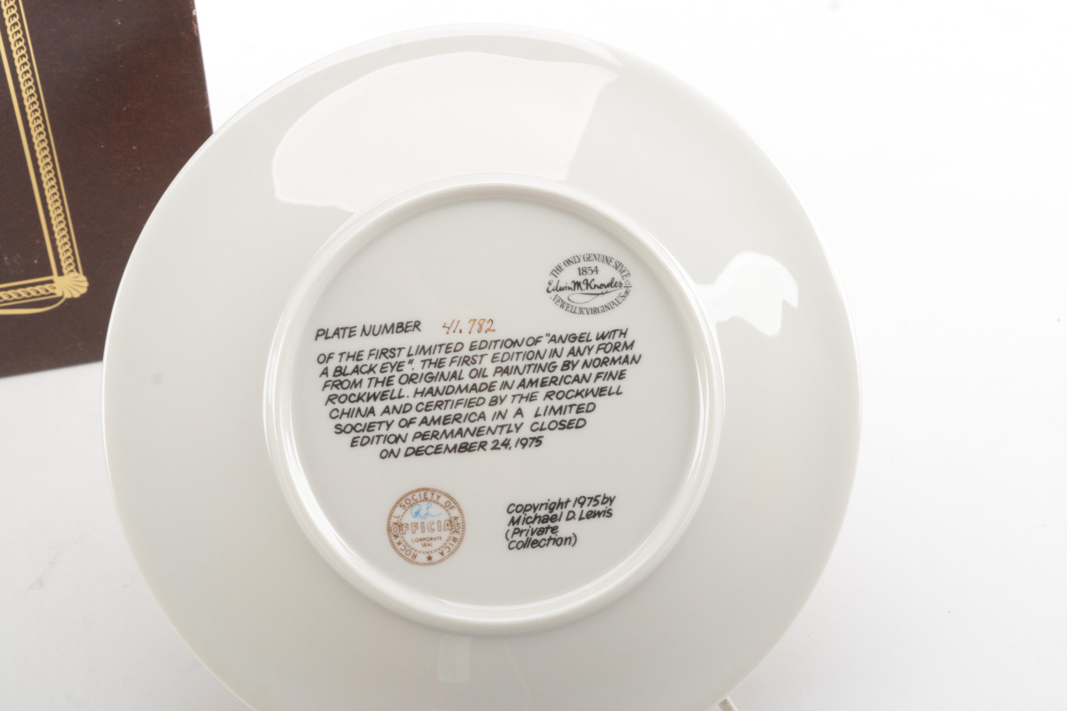 Decorative Norman Rockwell Plates