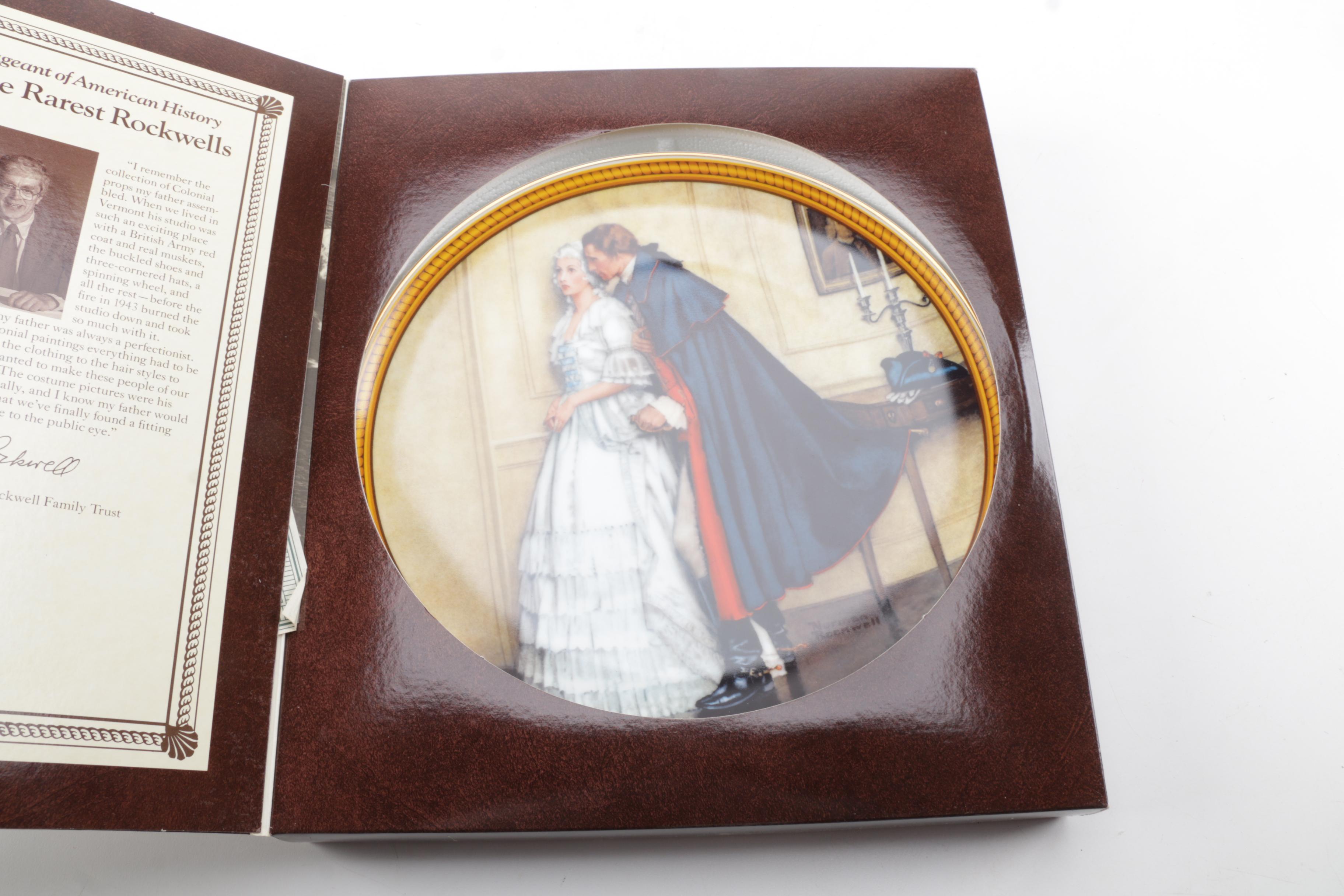 Decorative Norman Rockwell Plates
