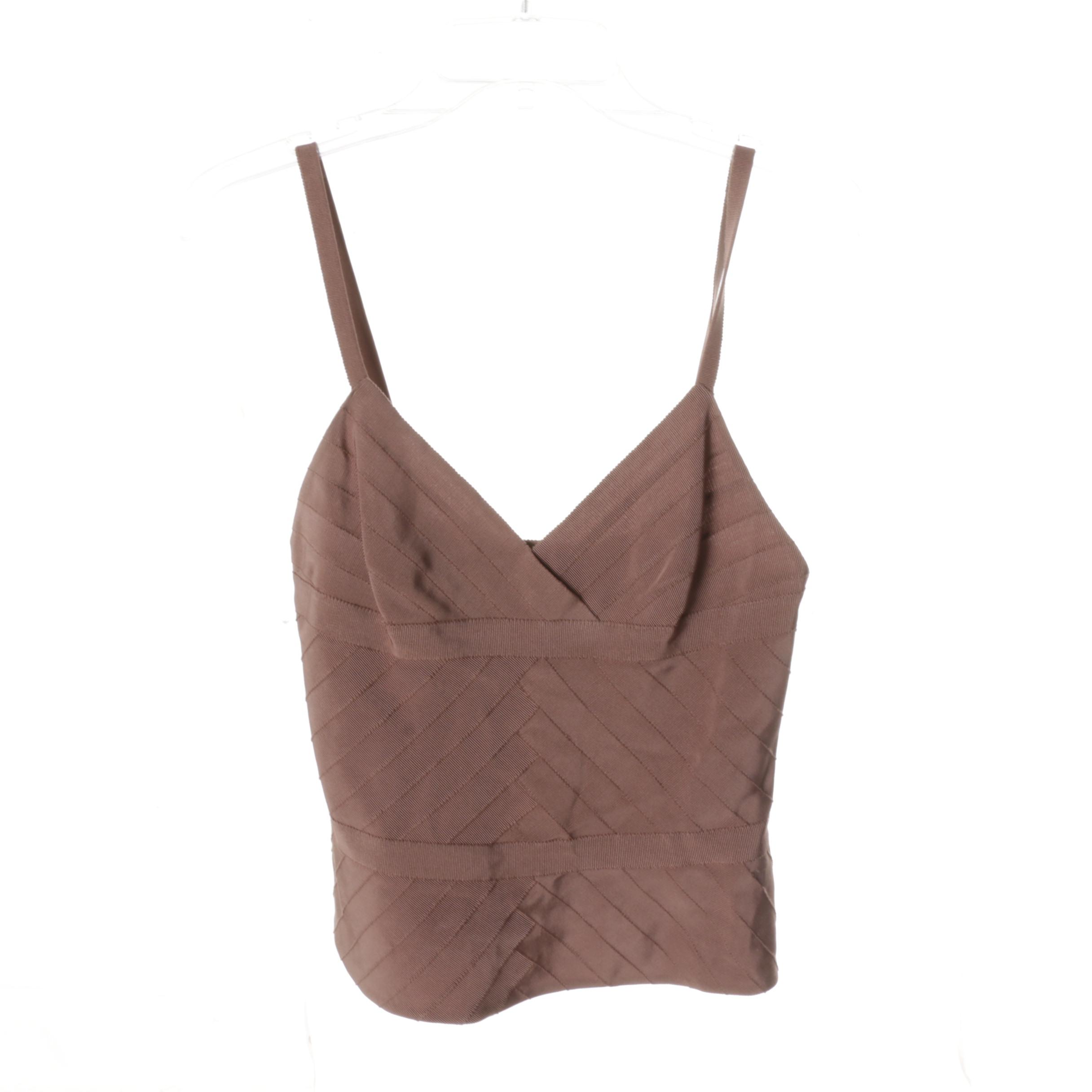 Prada Grosgrain Ribbon Top