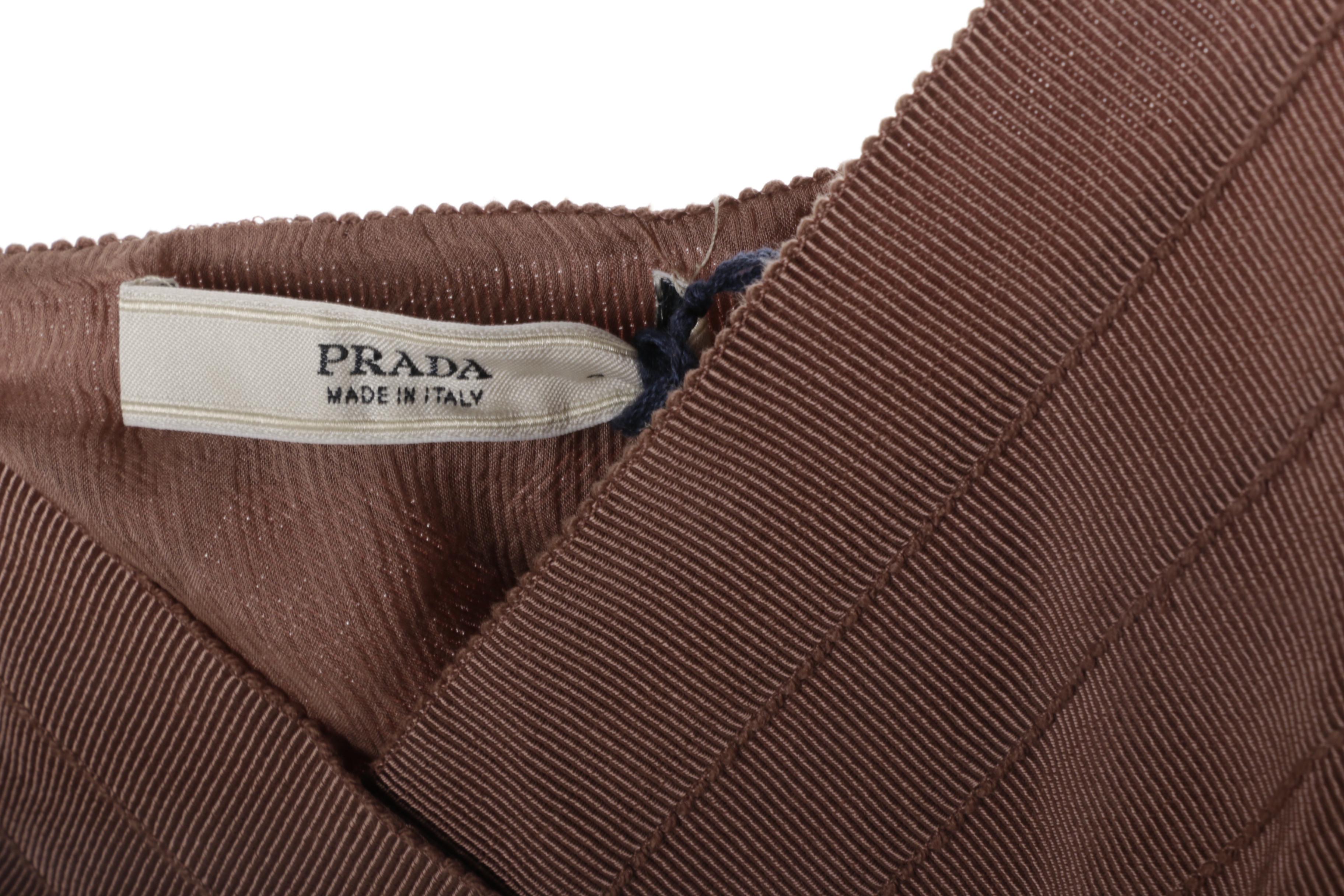 Prada Grosgrain Ribbon Top
