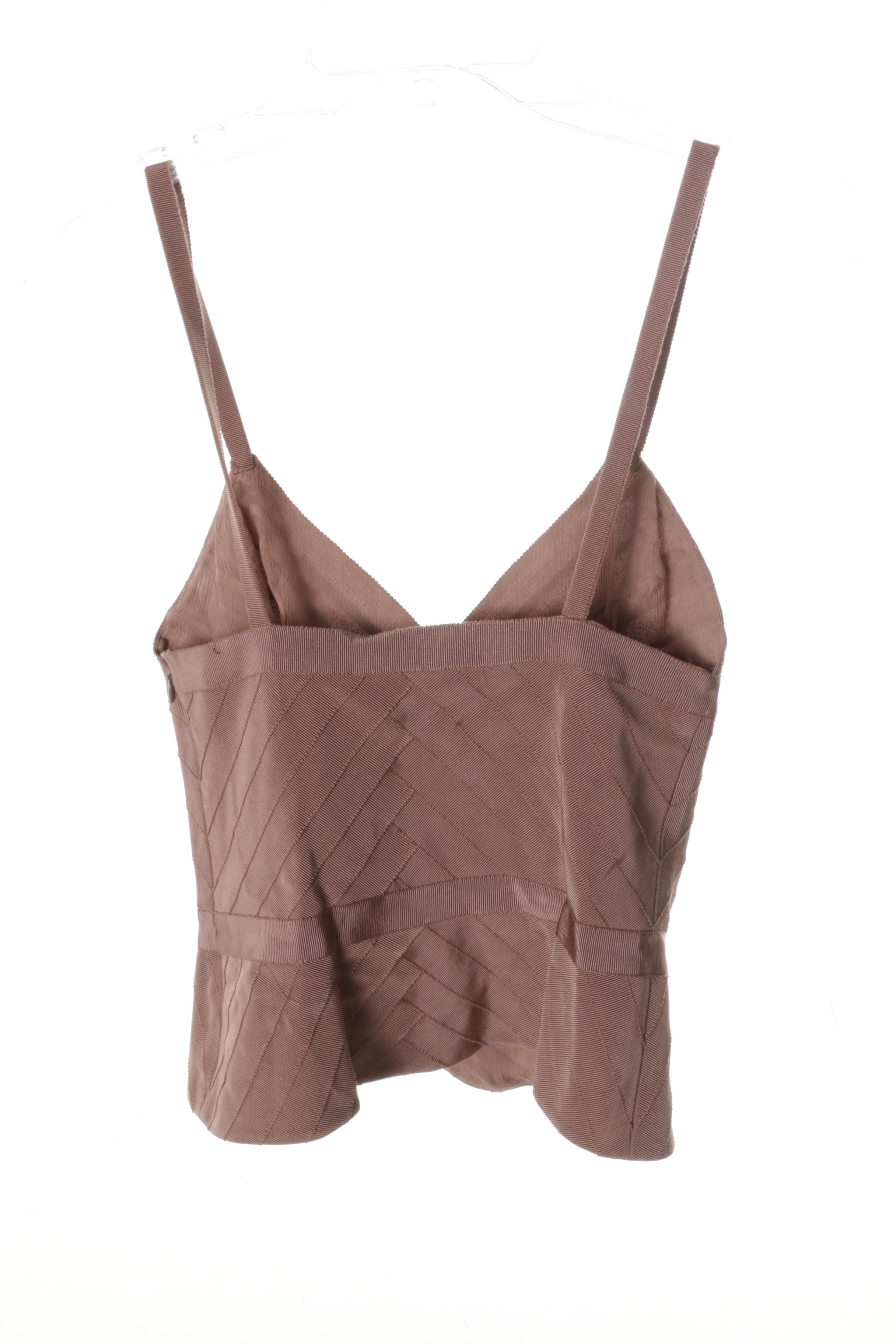 Prada Grosgrain Ribbon Top