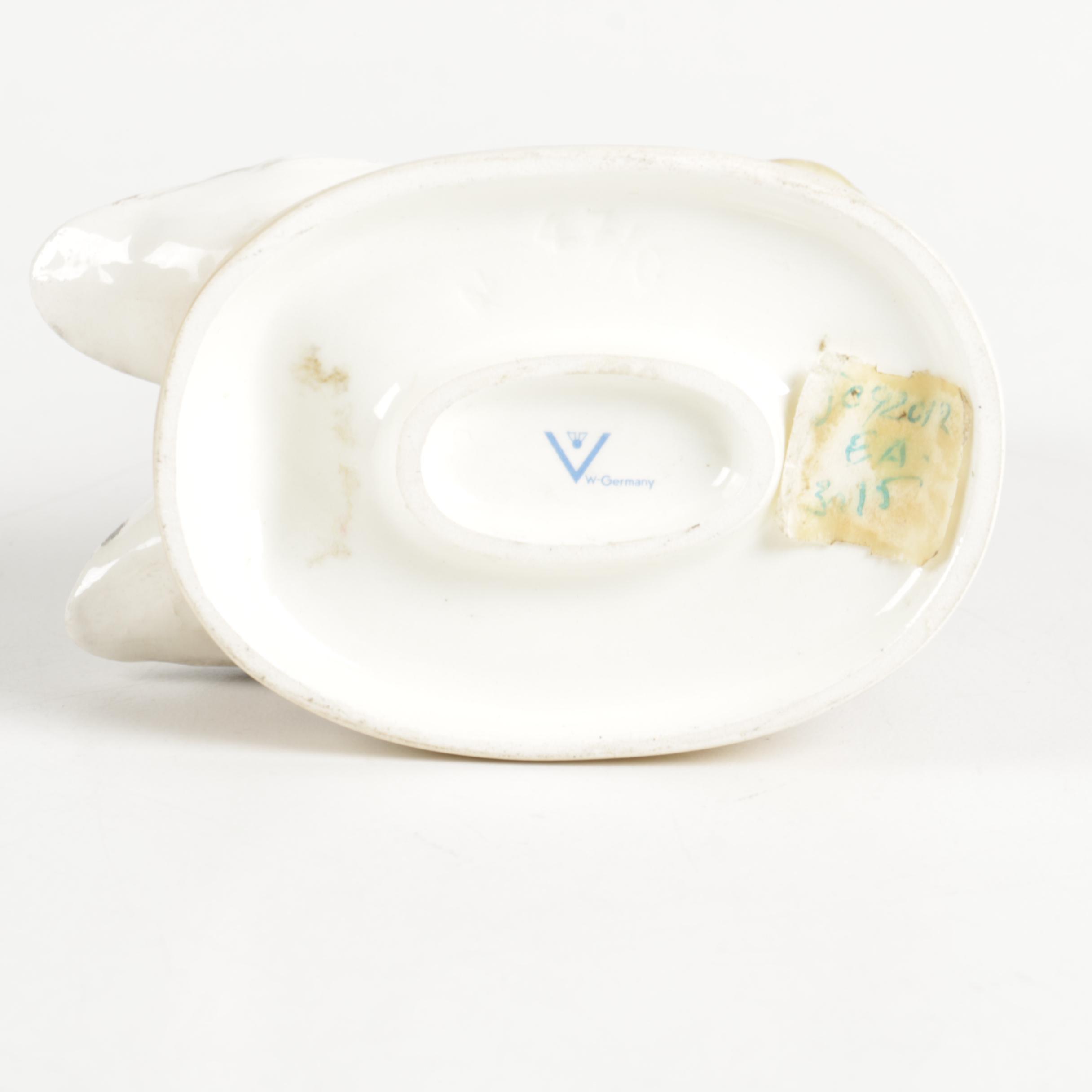 Vintage Hummel "Goose Girl" and "Chick Girl" Porcelain Figurines