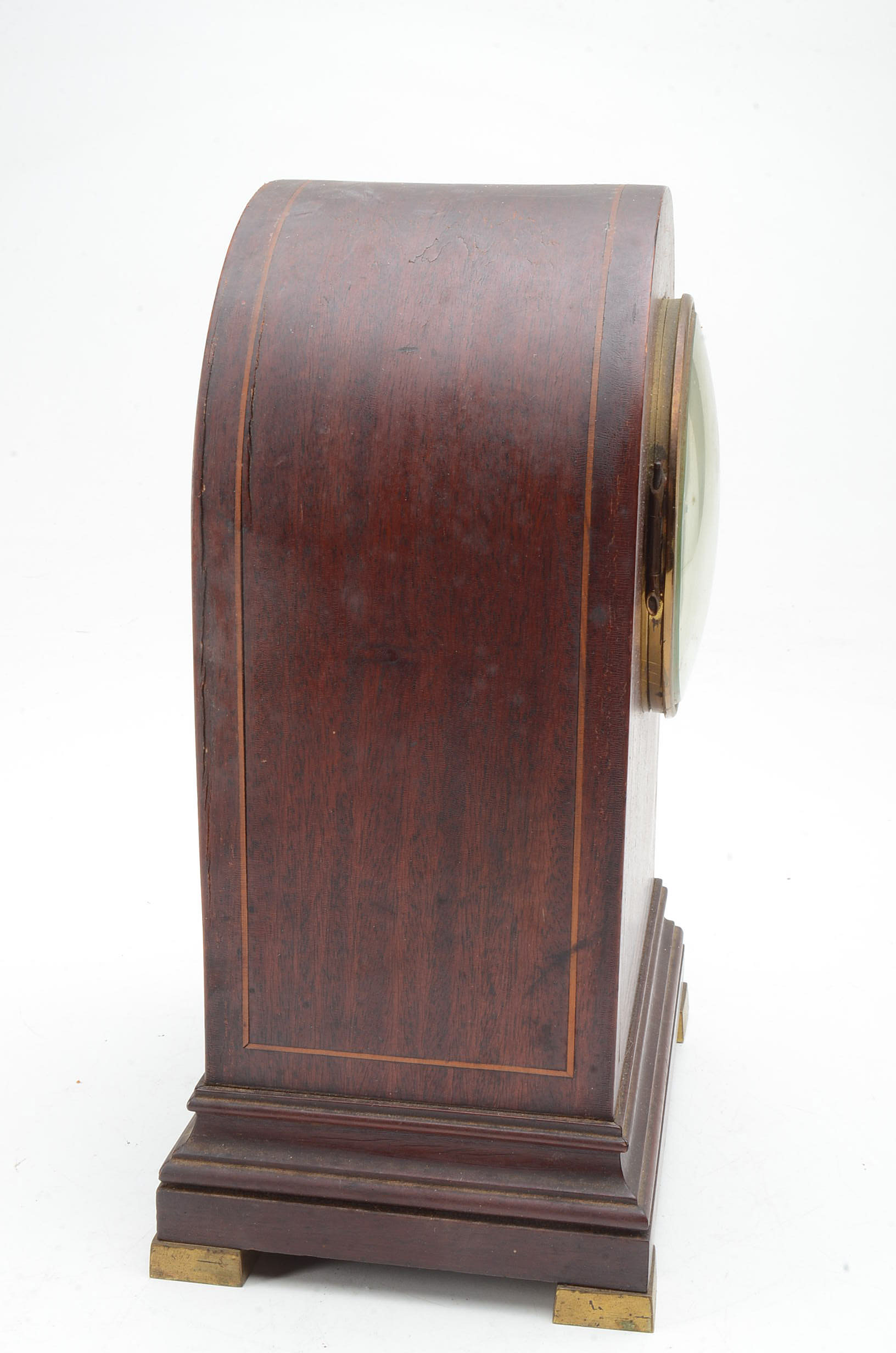 Chelsea Clock Co for Tiffany Mahogany Mantel Clock