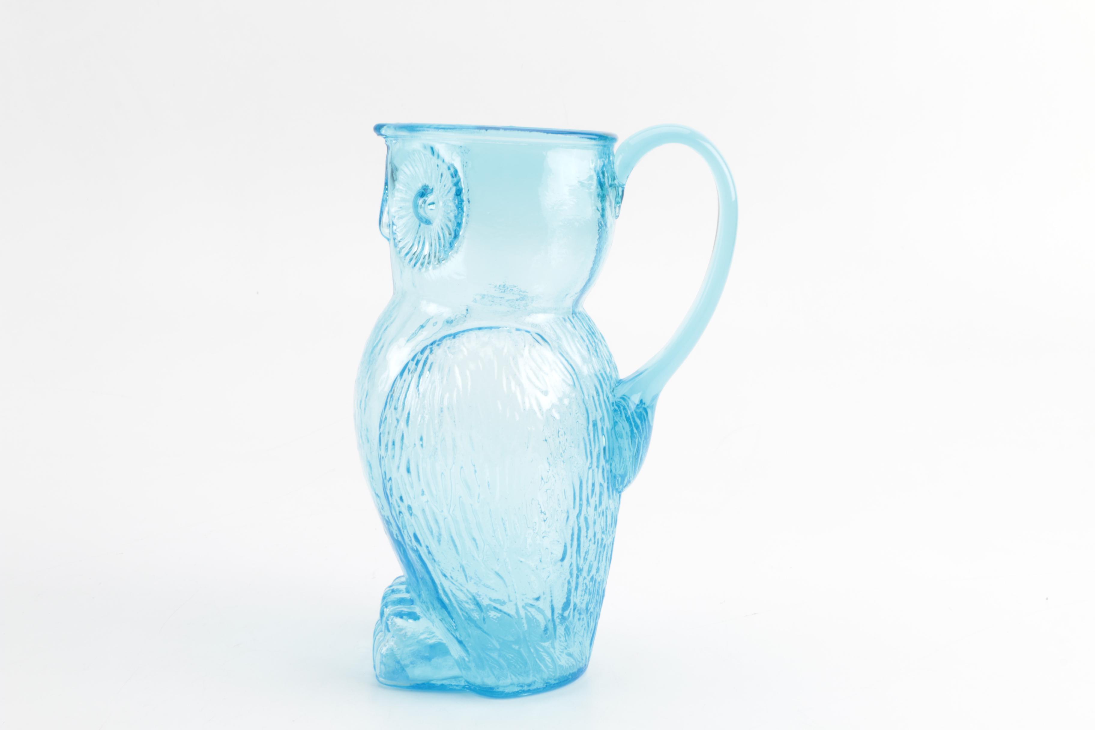 Blue Depression Glassware