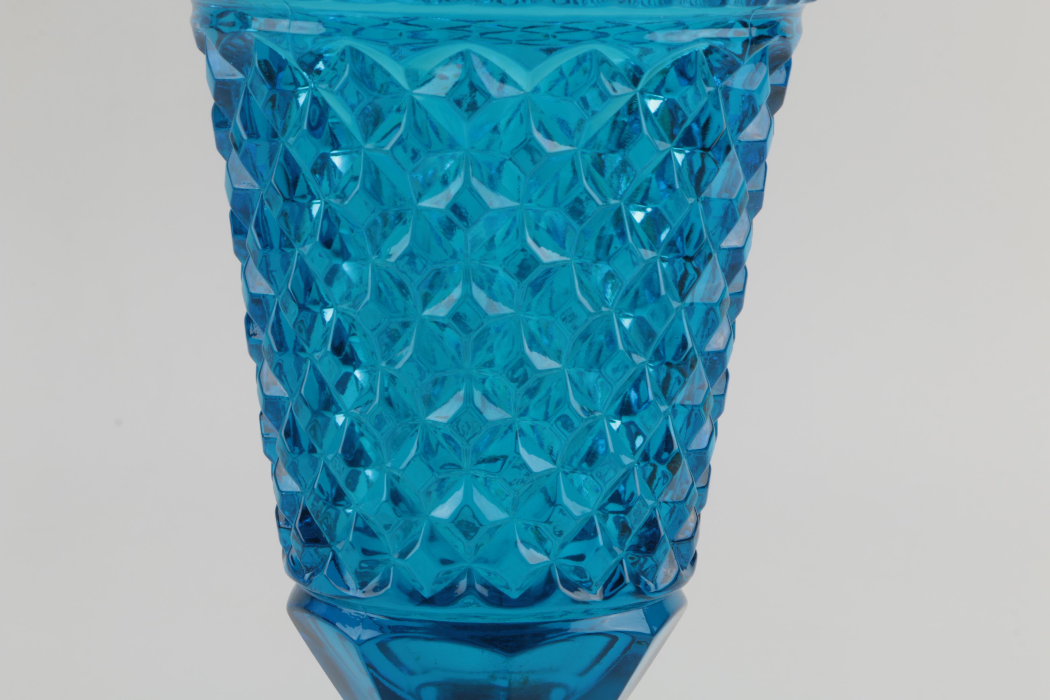 Blue Depression Glassware