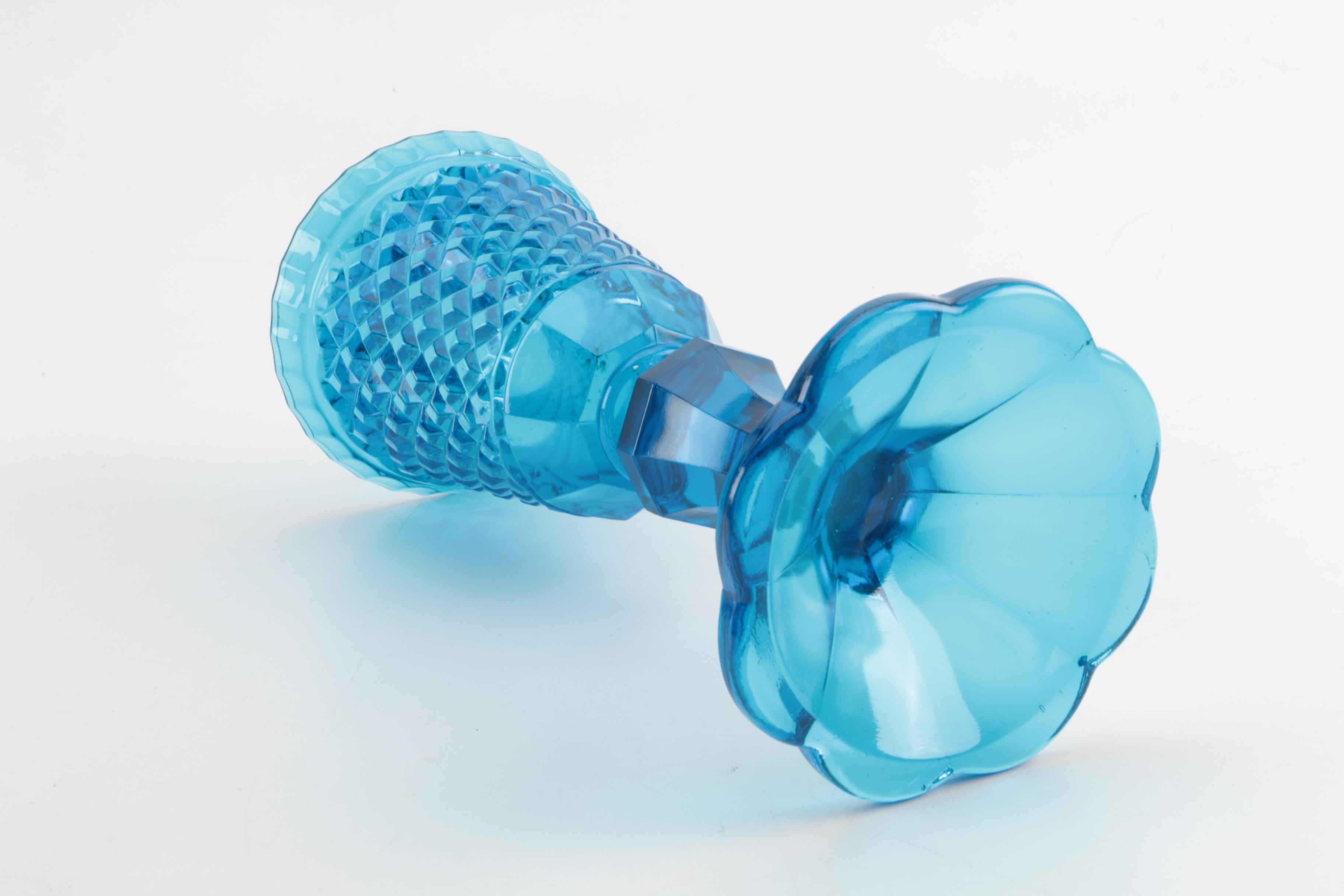 Blue Depression Glassware