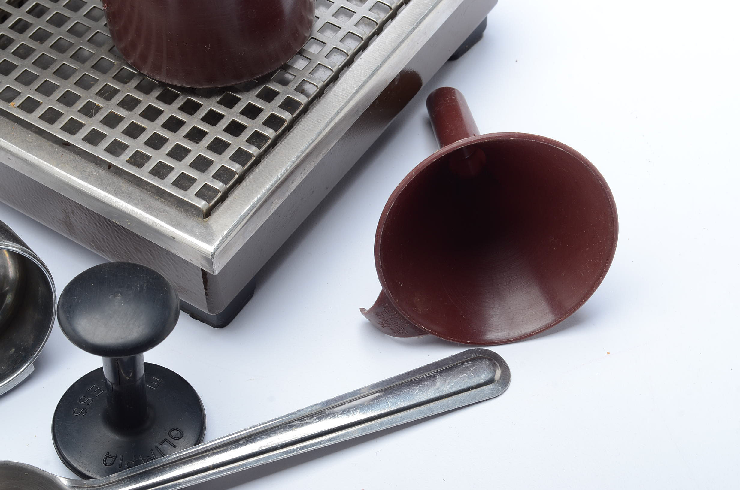 Vintage Olympia Express "Cremina" Espresso Machine and Accessories