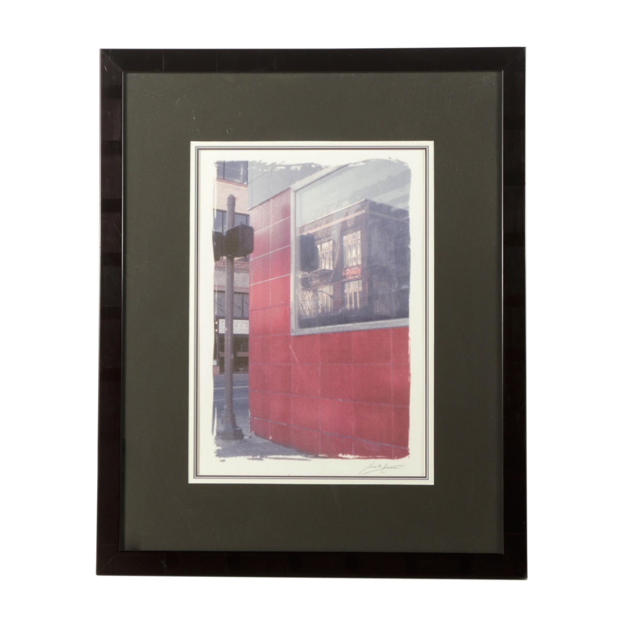 Giclee Print on Paper After Building Exterior