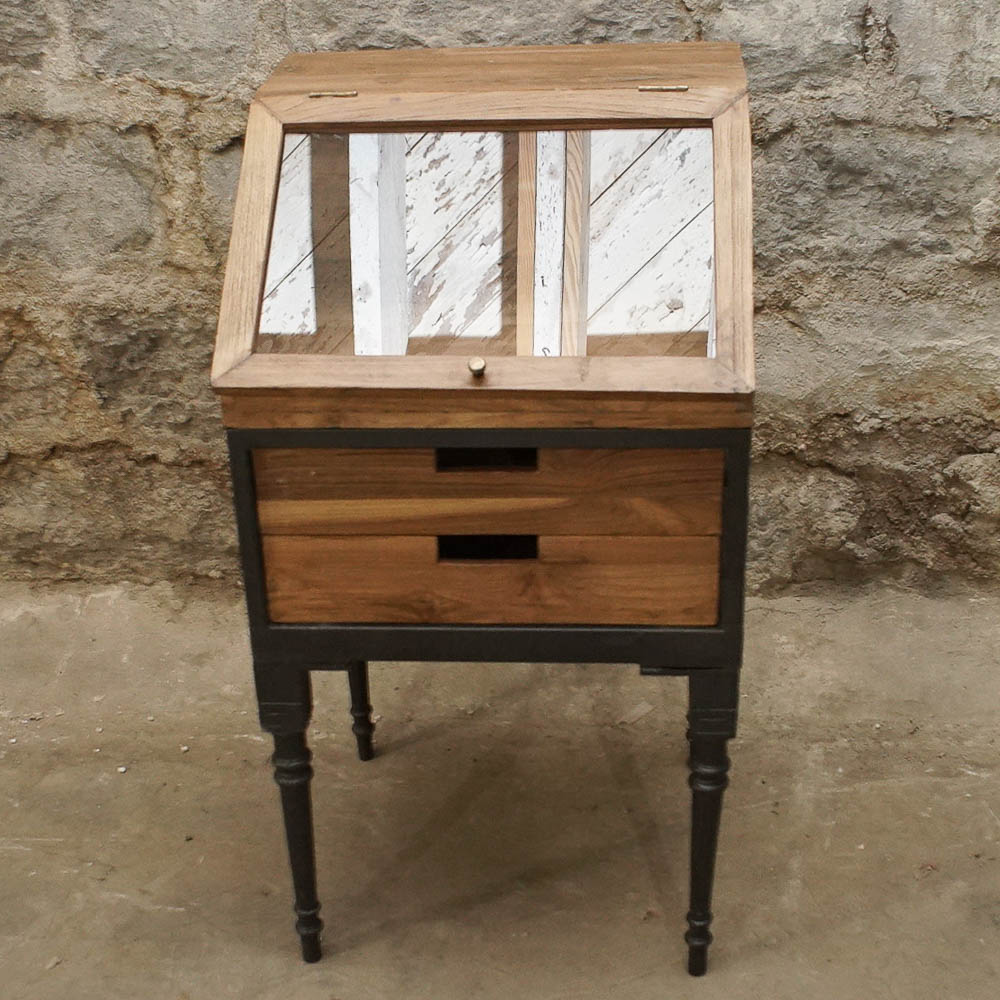 Slanted Display Cabinet