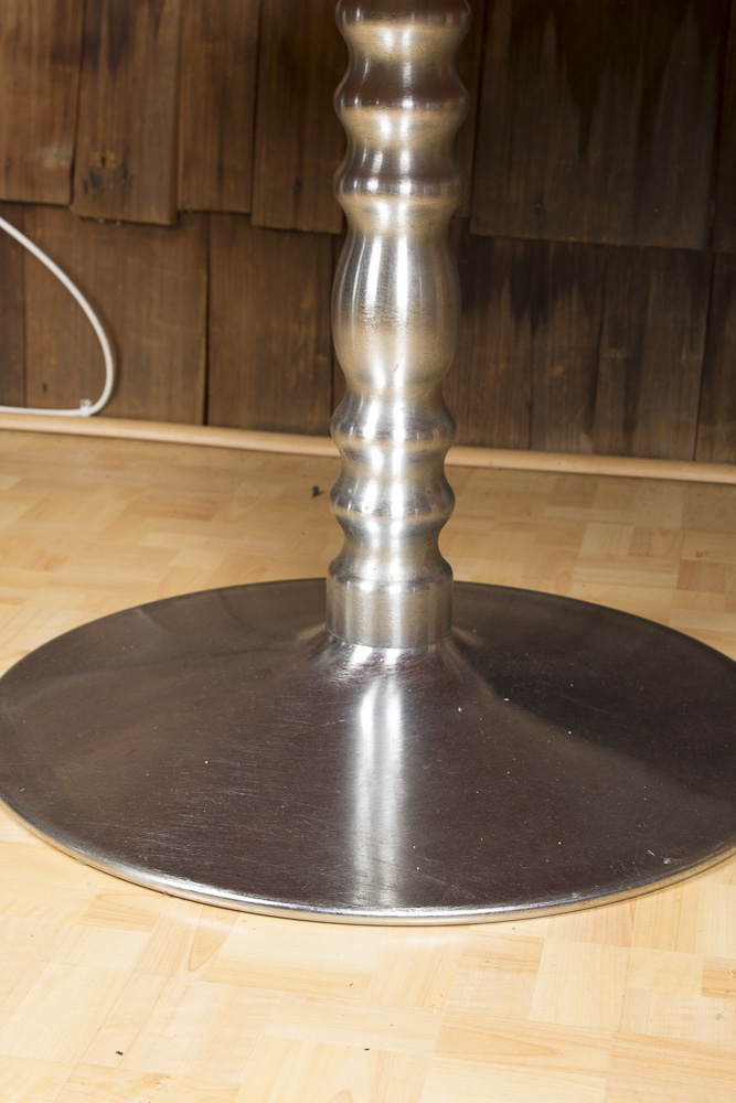 Vintage Modern Pedestal Dining Table