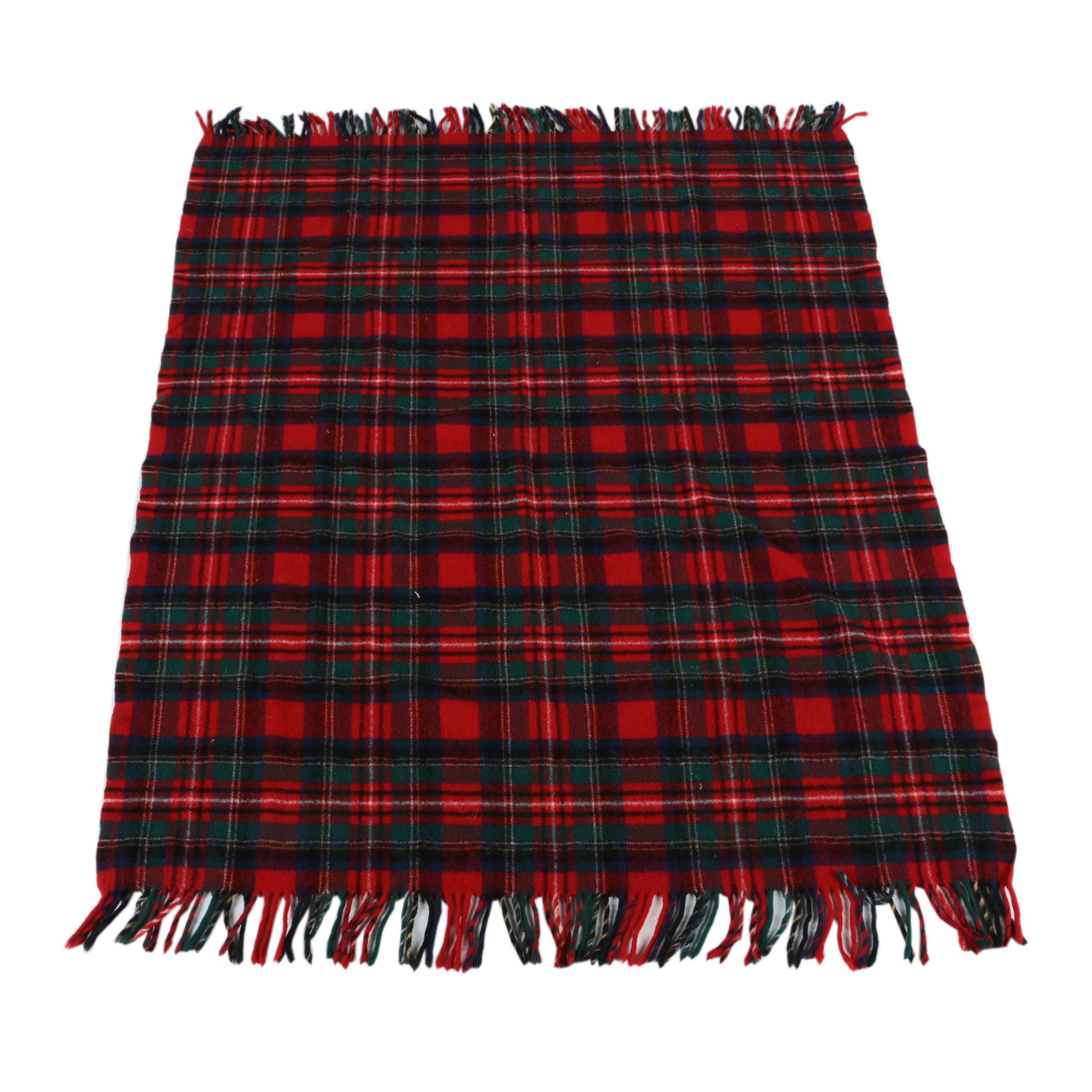 Pendleton Plaid Wool Blanket