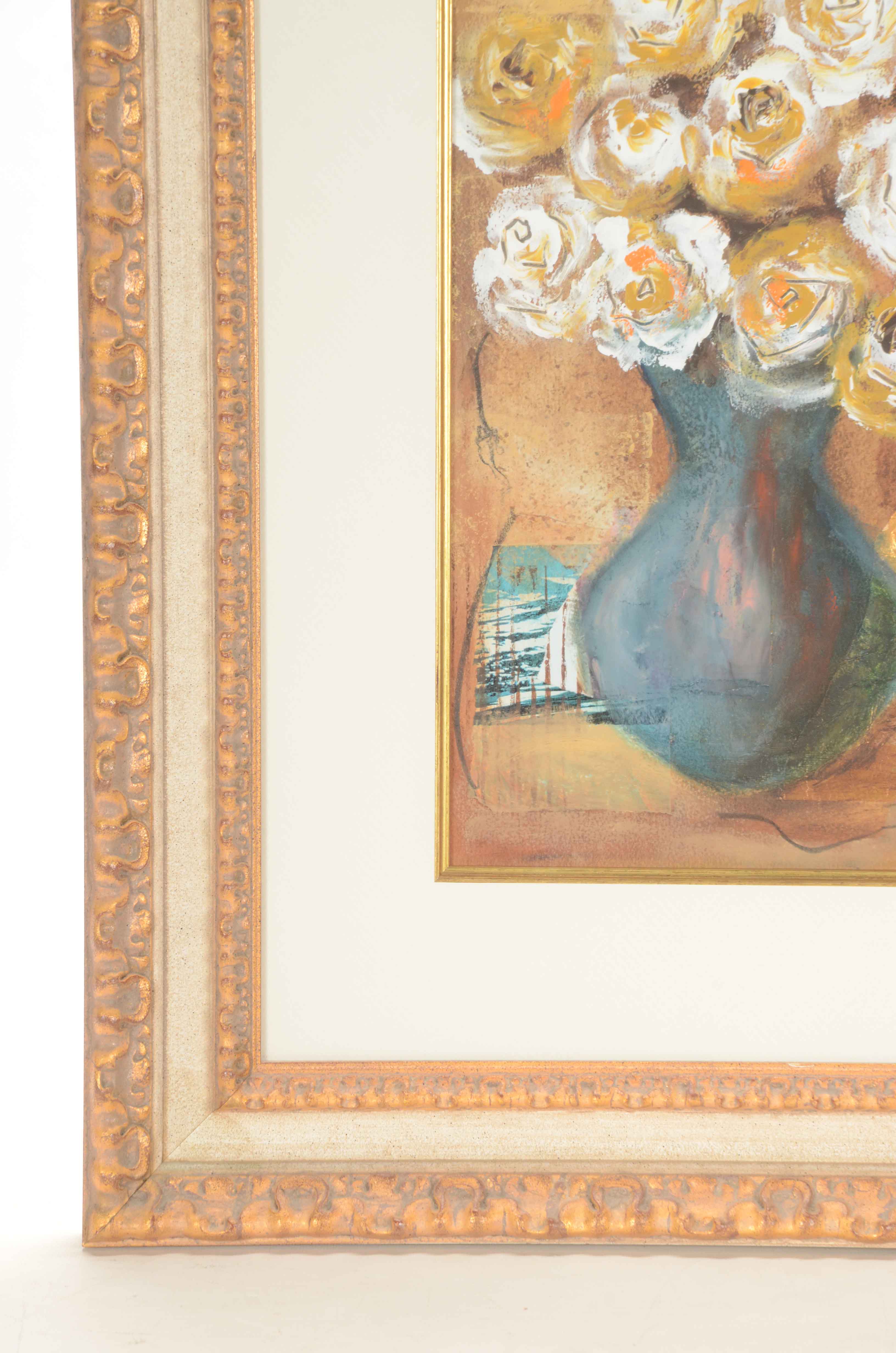 Gabriela Juarez Mixed Media Painting of a Still Life