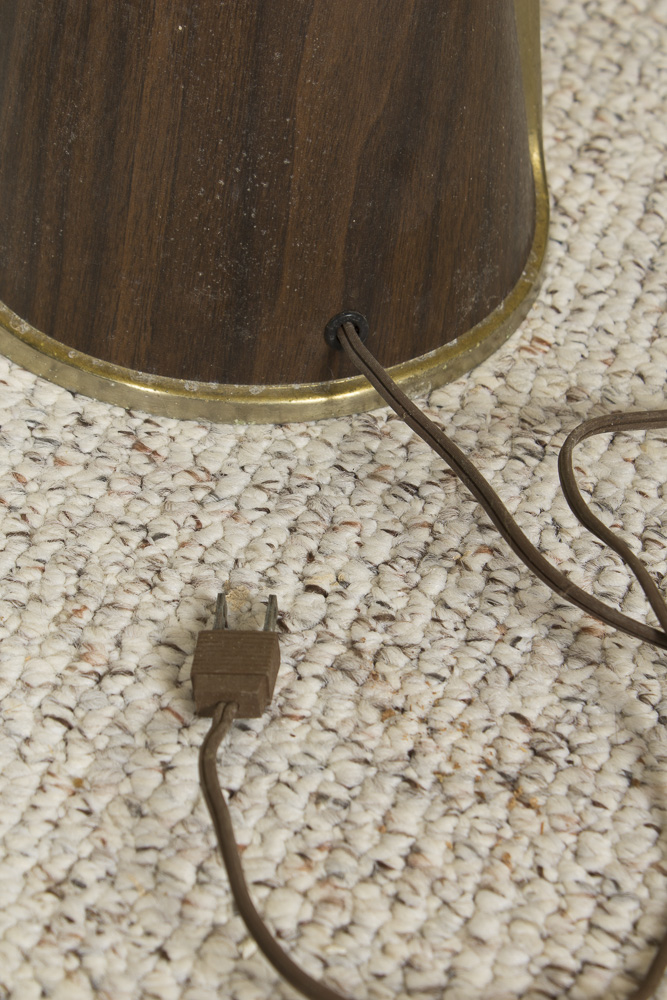 Vintage Floor Lamp Tray Tables