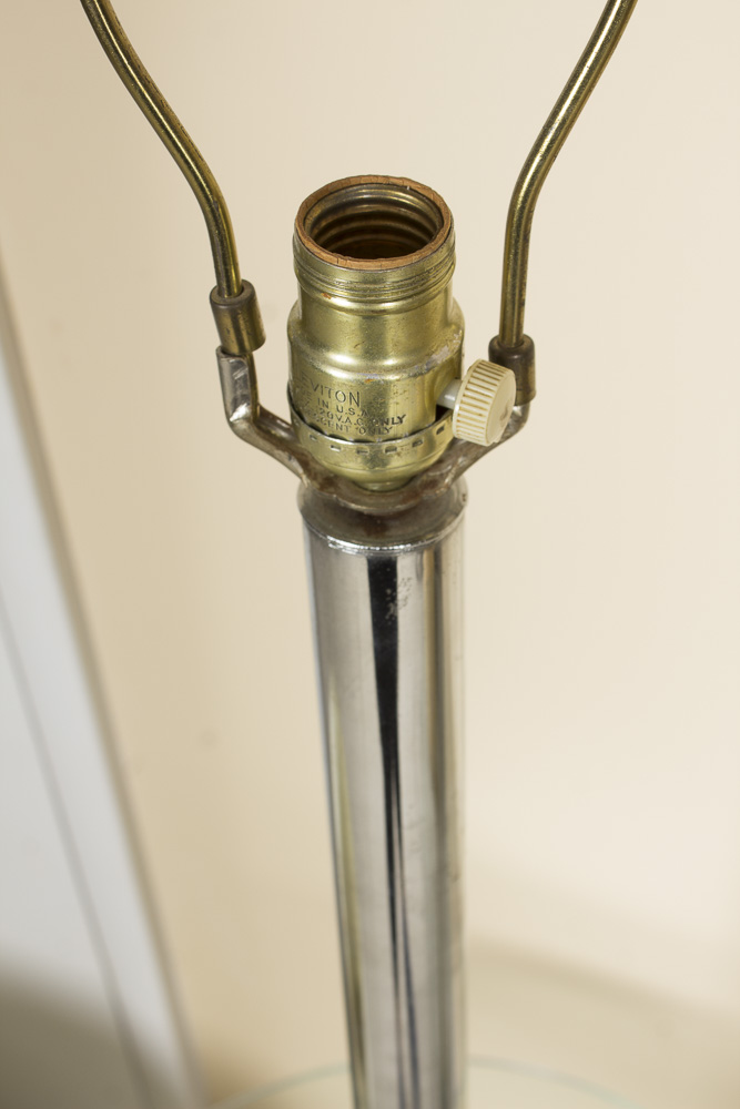 Vintage Floor Lamp Tray Tables