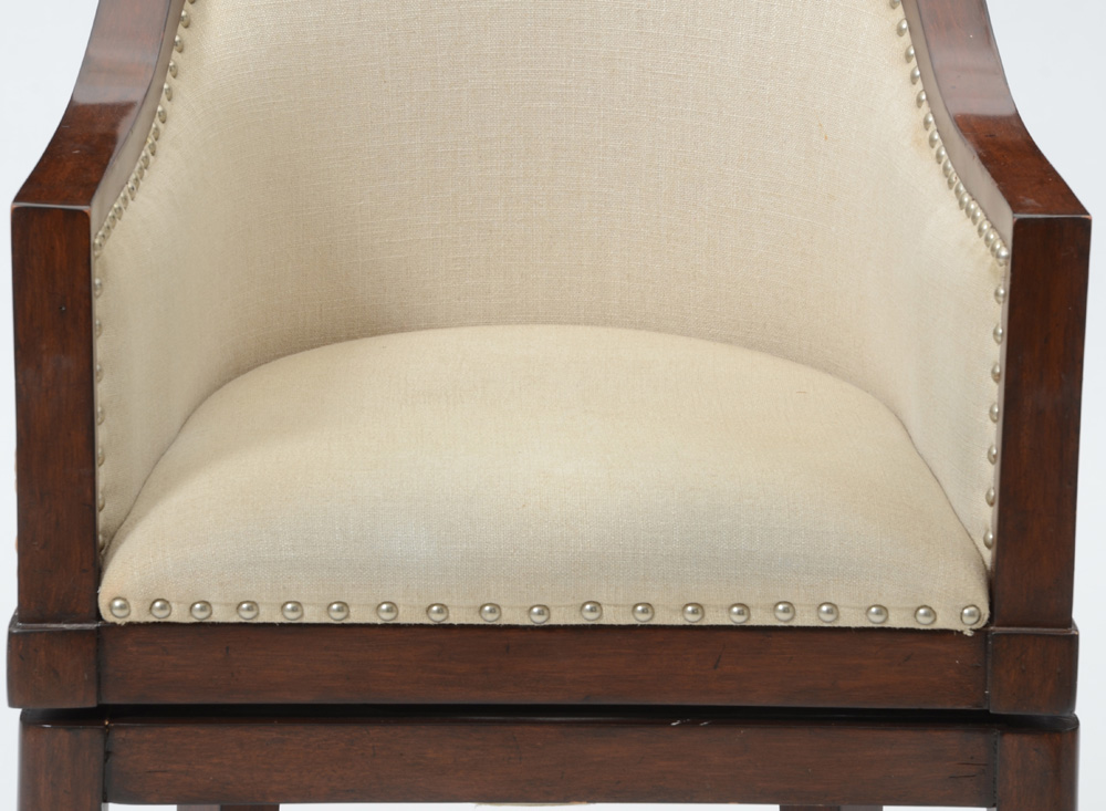 Frontgate "Sheldon" Swivel Counter Height Bar Stool