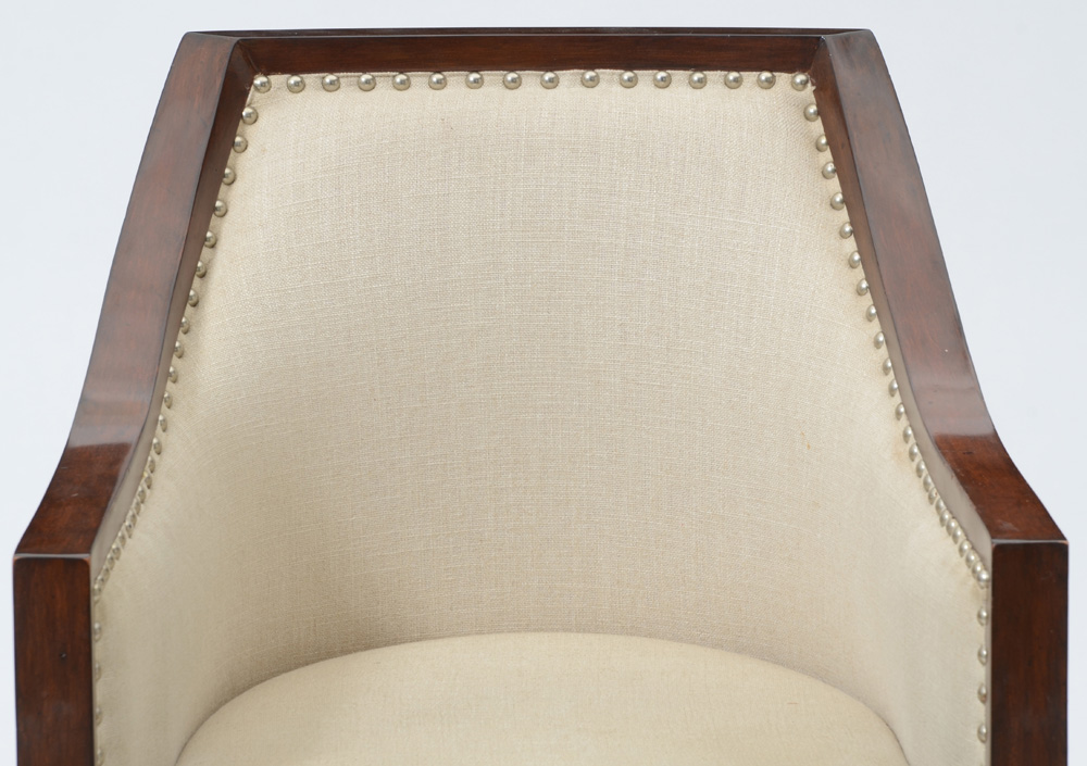 Frontgate "Sheldon" Swivel Counter Height Bar Stool