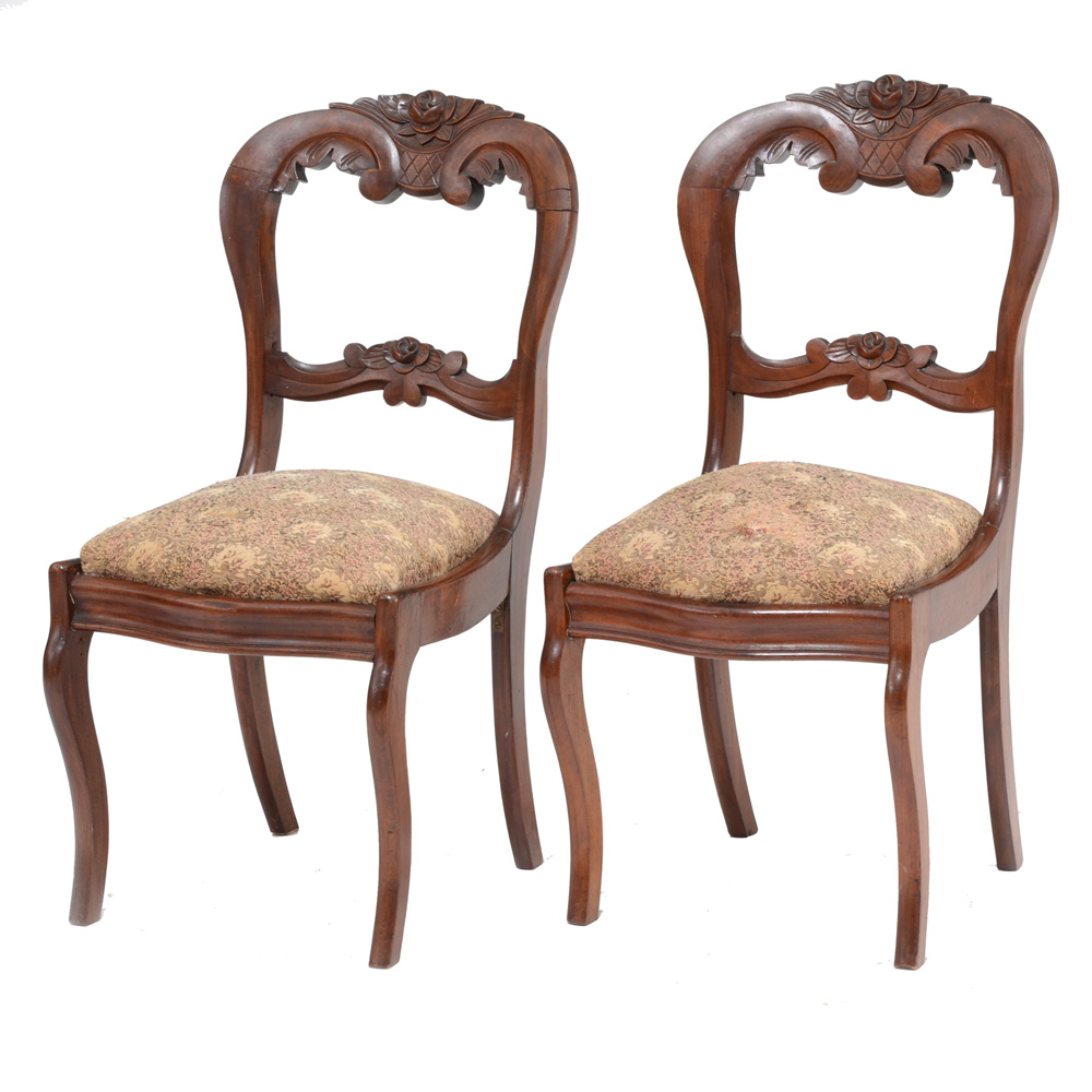 Vintage Federal Style Side Chairs