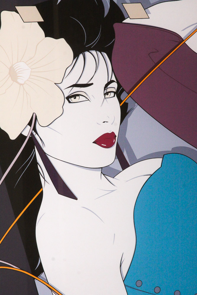 D. Genaro Gallery Serigraph Poster After Patrick Nagel's "NC9"