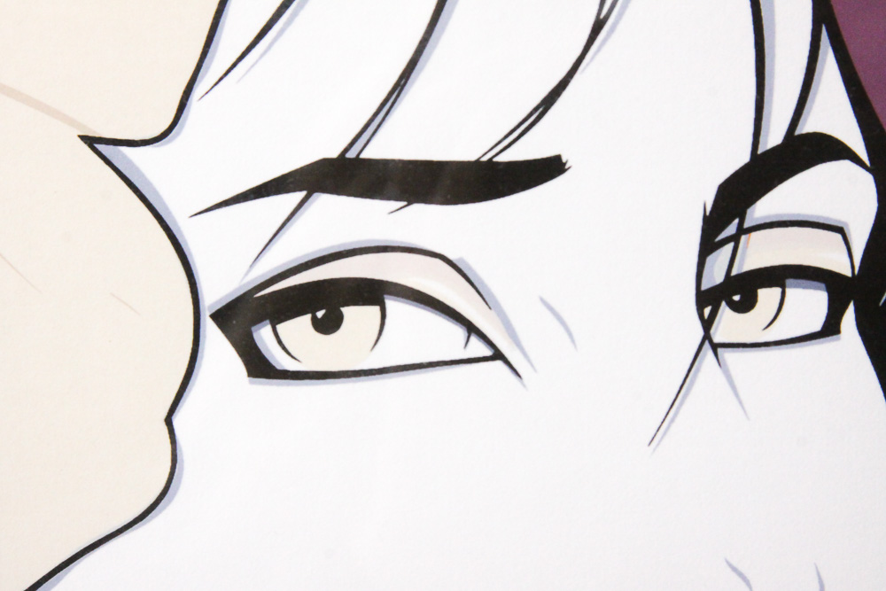 D. Genaro Gallery Serigraph Poster After Patrick Nagel's "NC9"