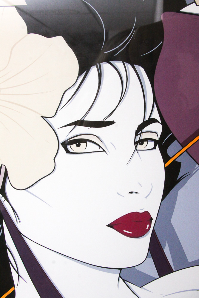 D. Genaro Gallery Serigraph Poster After Patrick Nagel's "NC9"