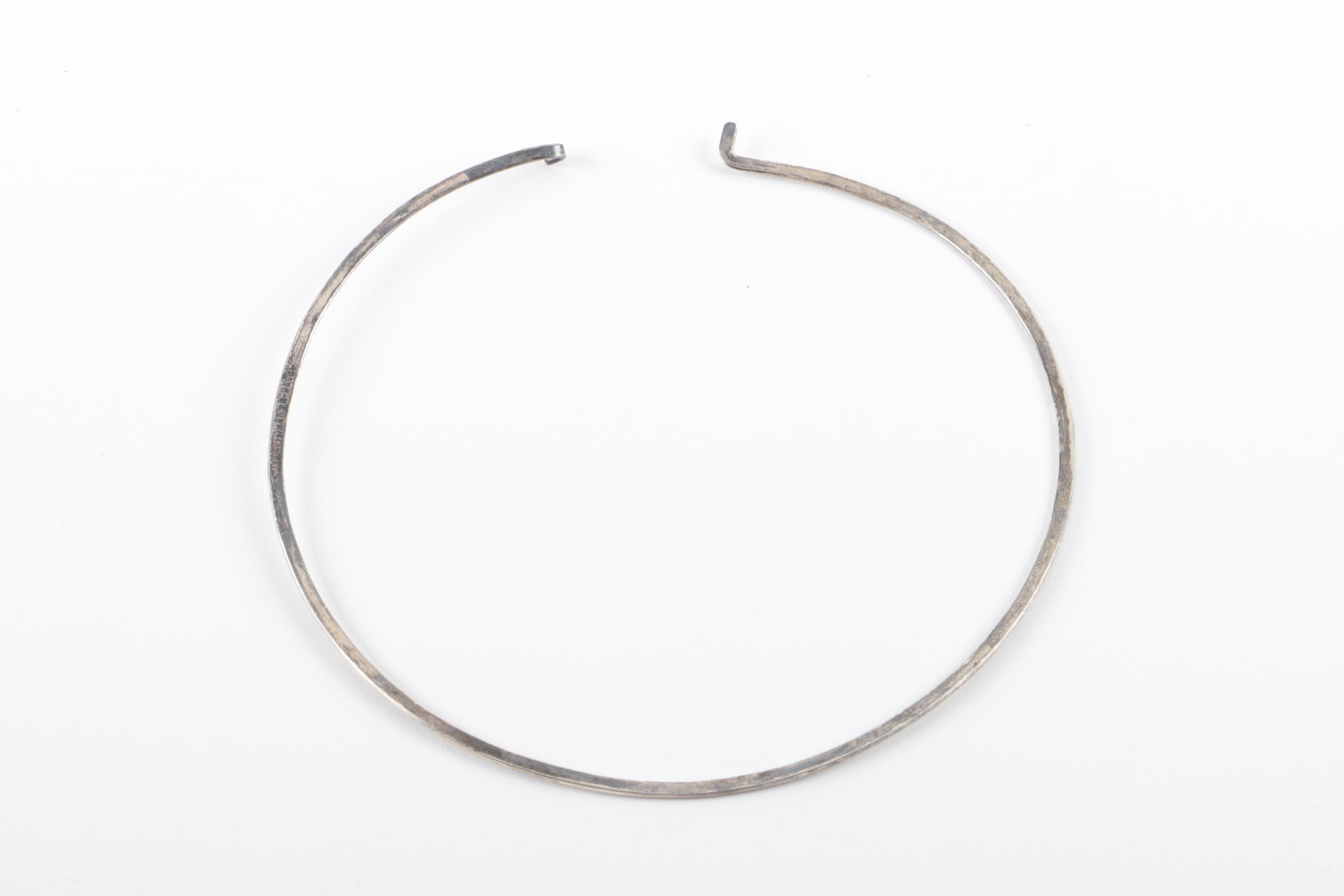 Four Sterling Silver Necklaces