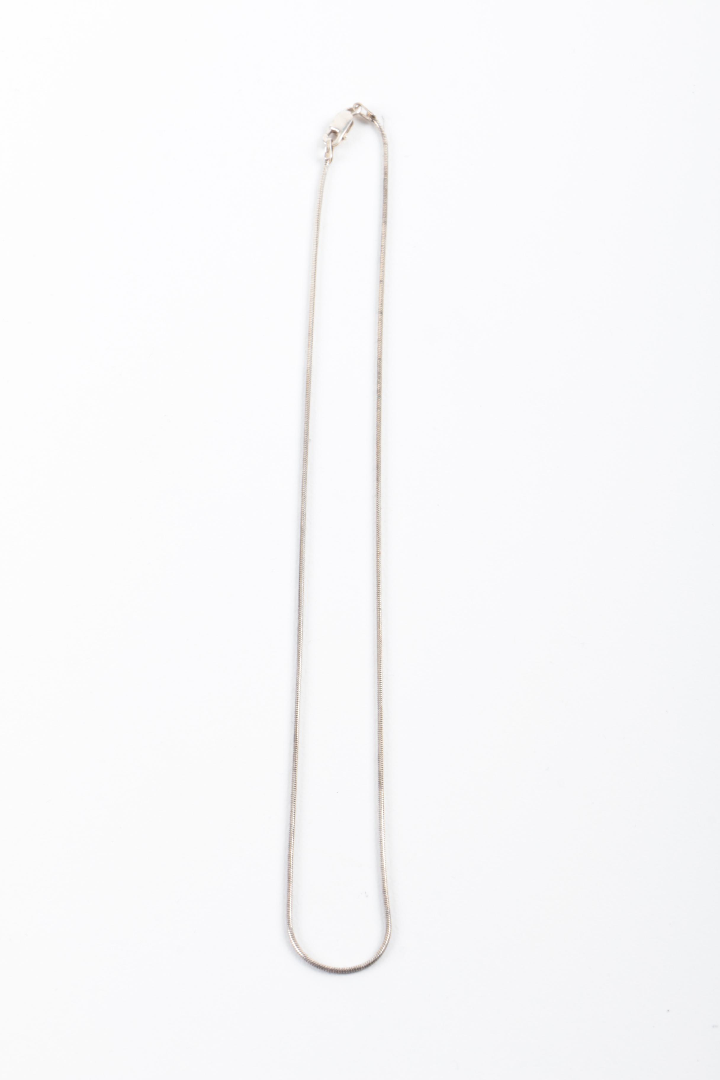 Four Sterling Silver Necklaces