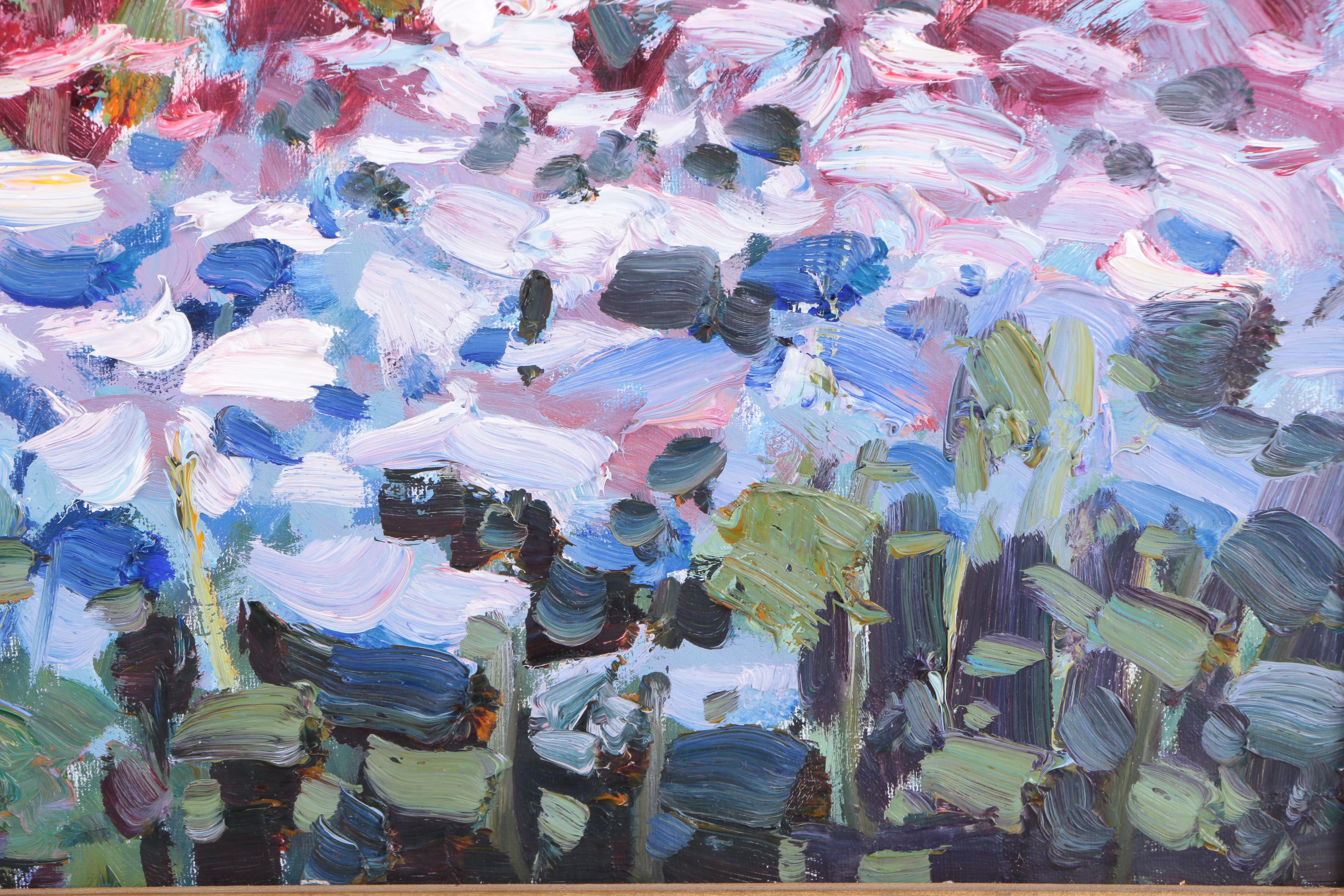 Kent R. Wallis Oil on Canvas "Garden Glory"