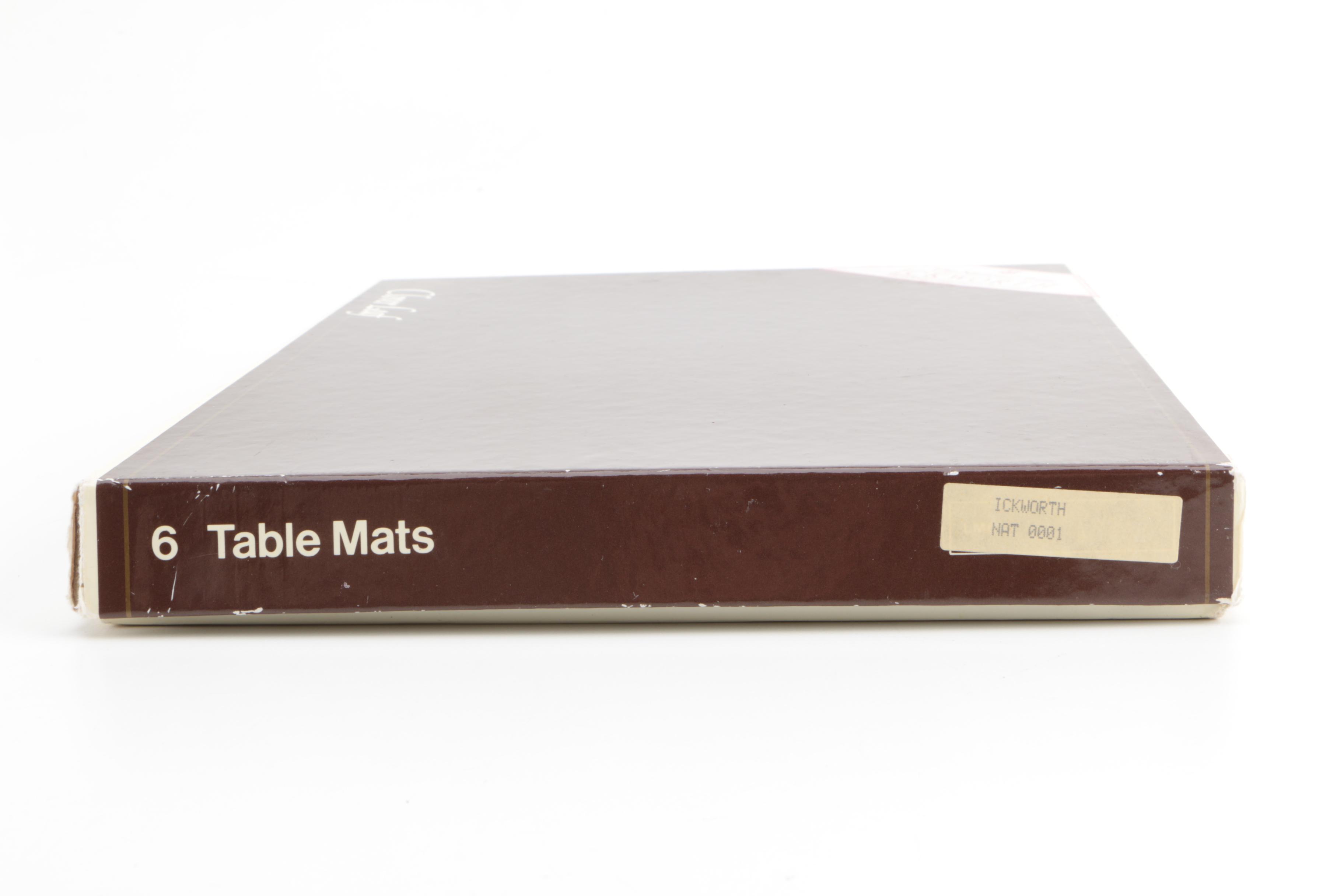 Vintage Clover Leaf "Ickworth" Placemats