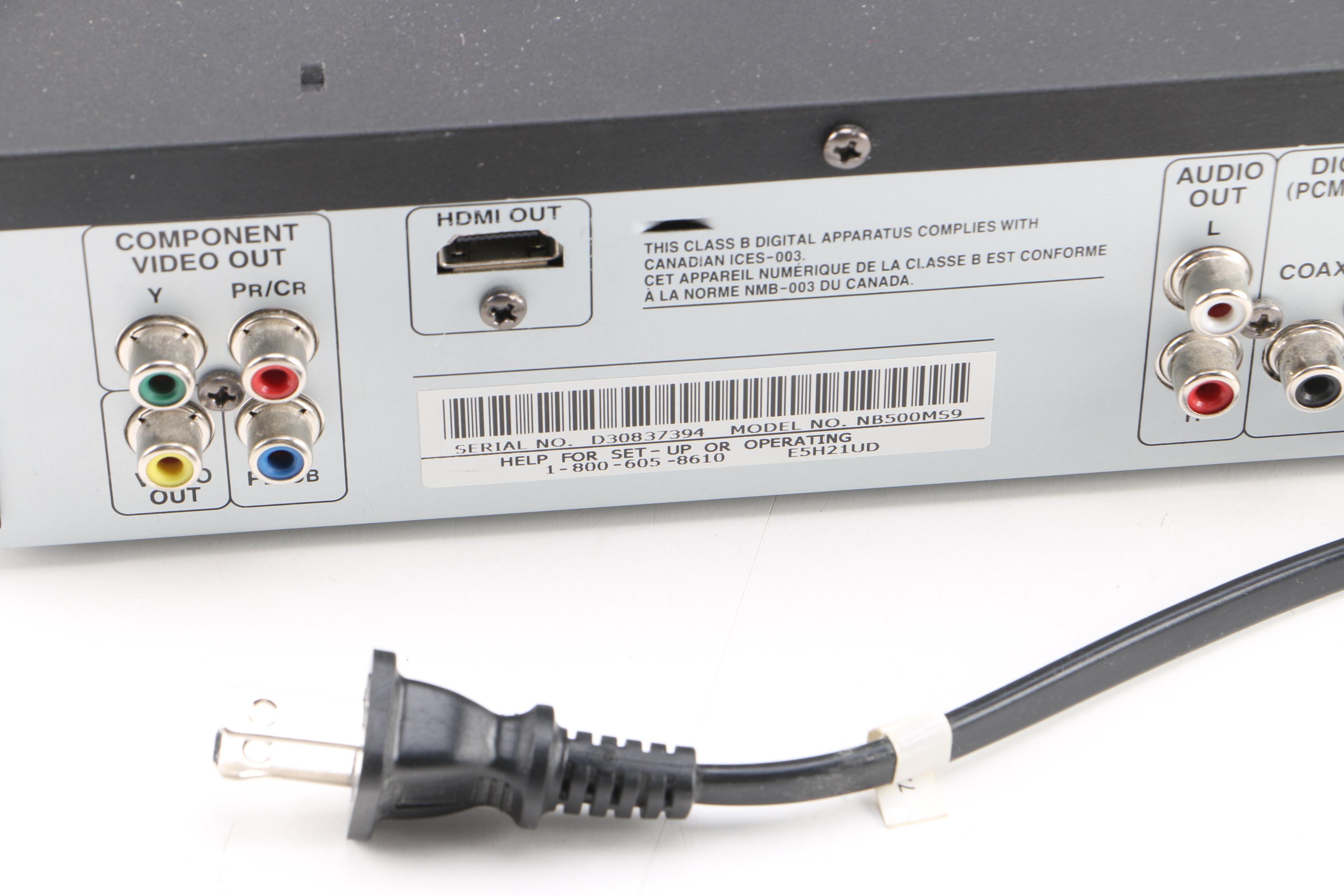 Magnavox Blu-Ray Player